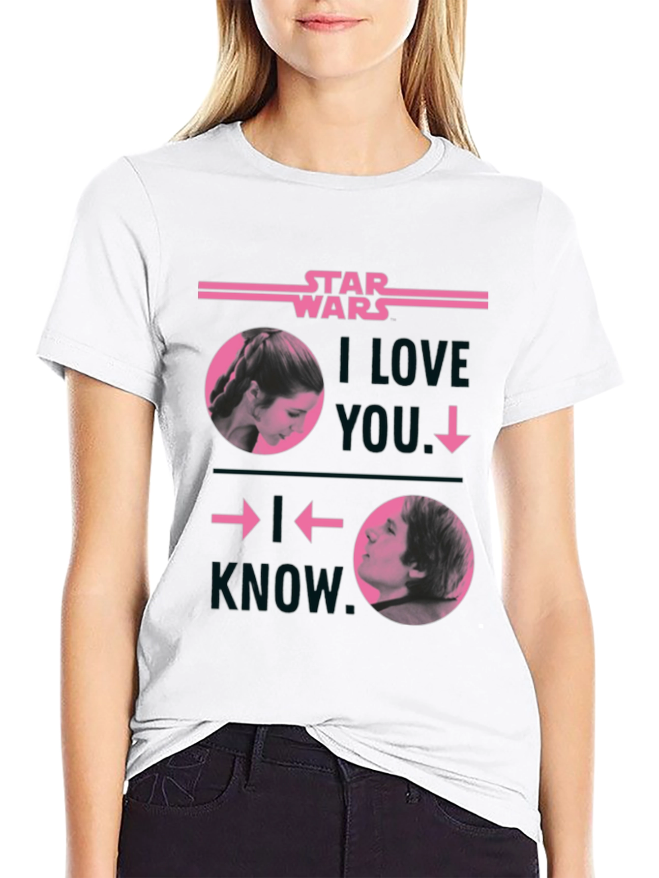 Star Wars I Love You/I Know Graphic Tee