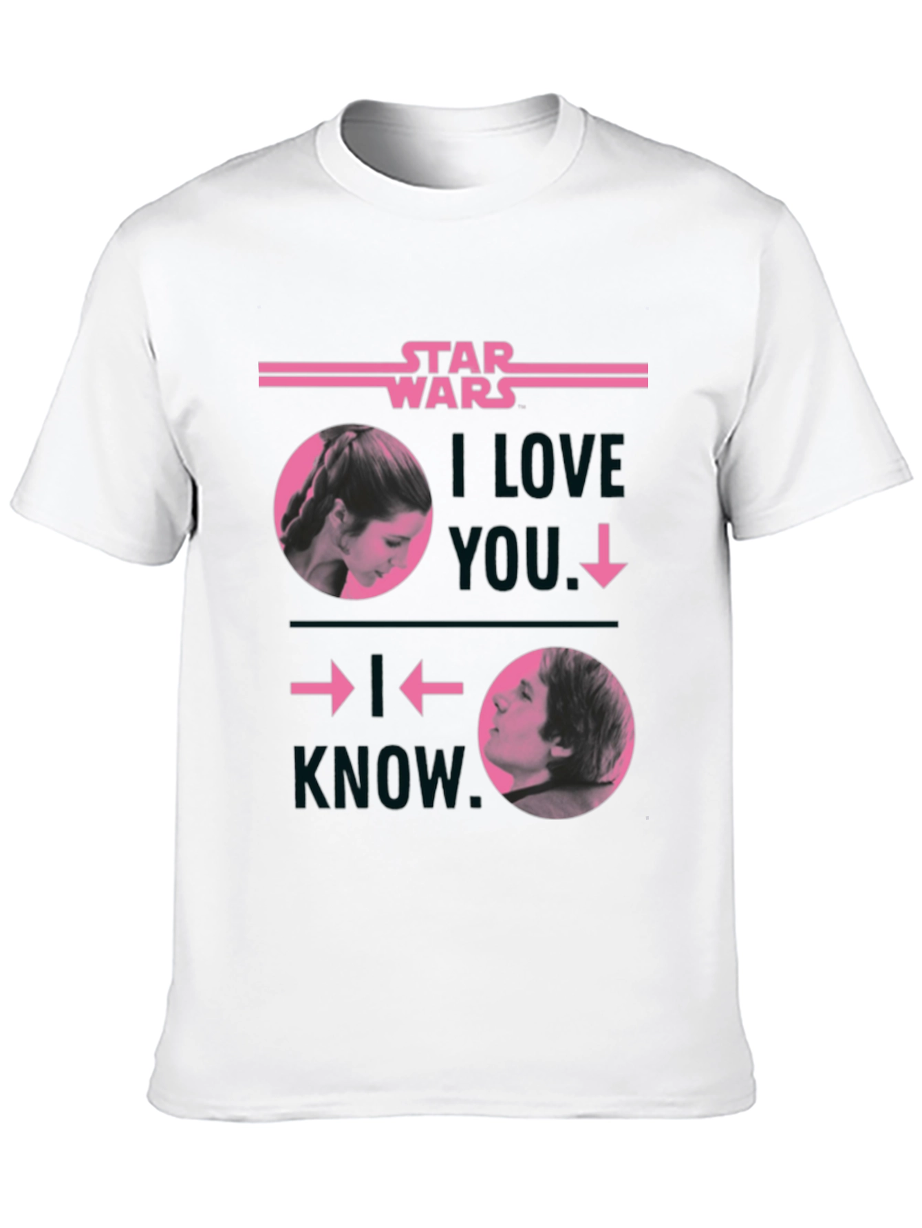 Star Wars I Love You/I Know Graphic Tee