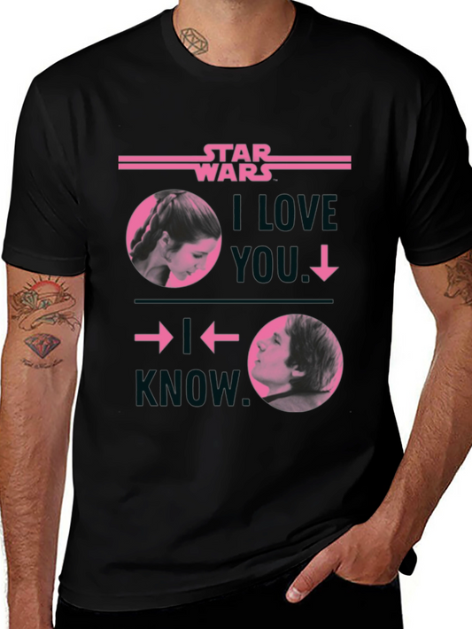 Star Wars I Love You/I Know Graphic Tee