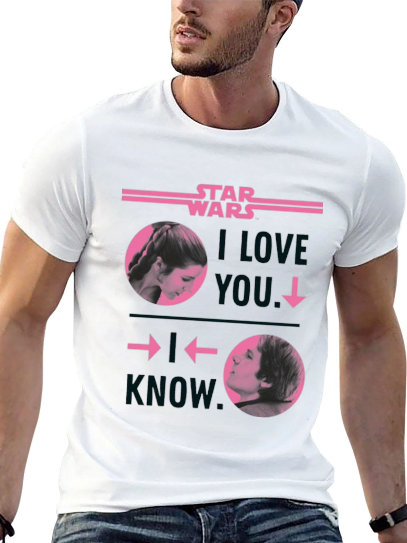 Star Wars I Love You/I Know Graphic Tee