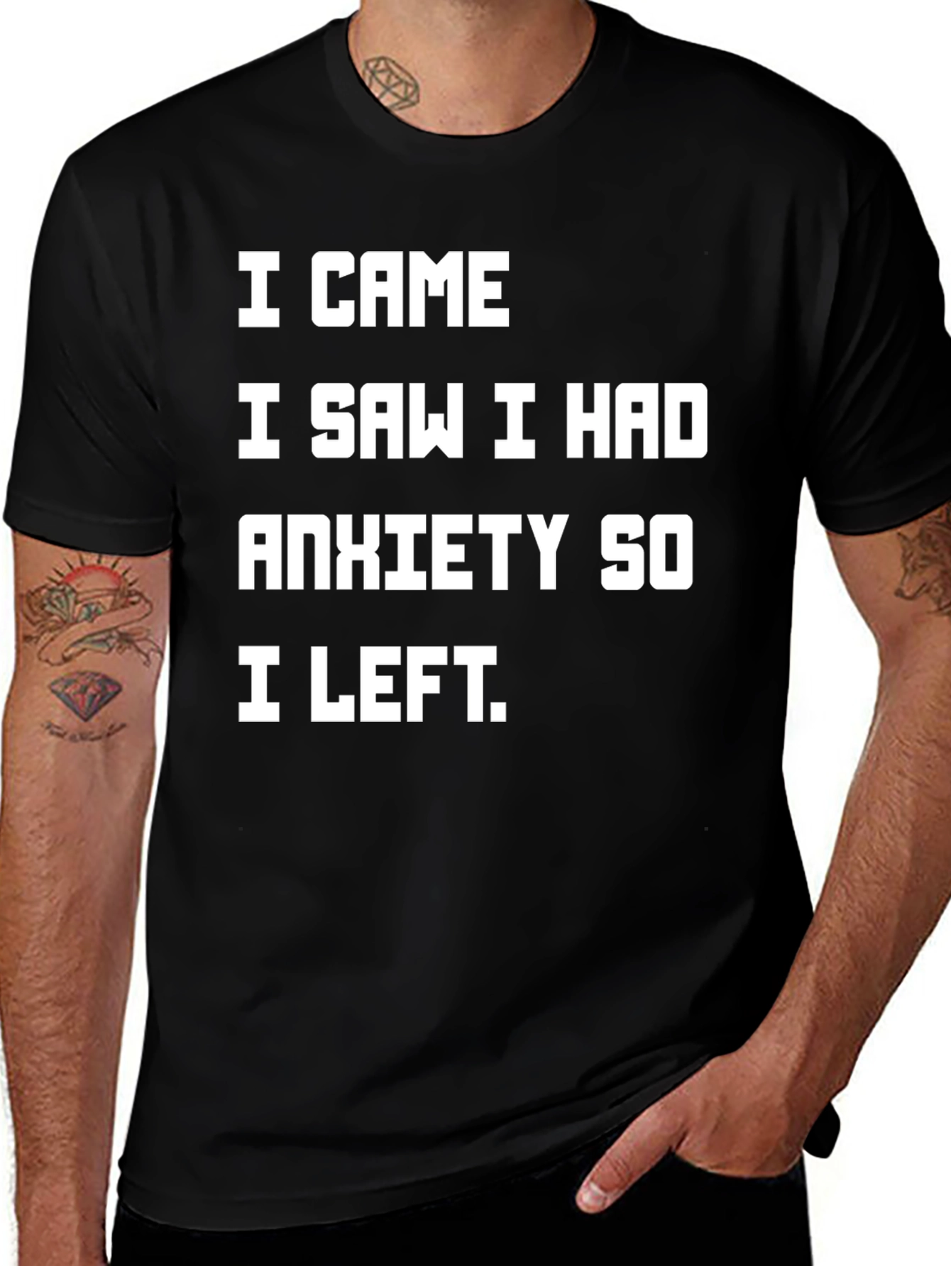 Anxiety Humor T-Shirt - Funny Introvert Tee