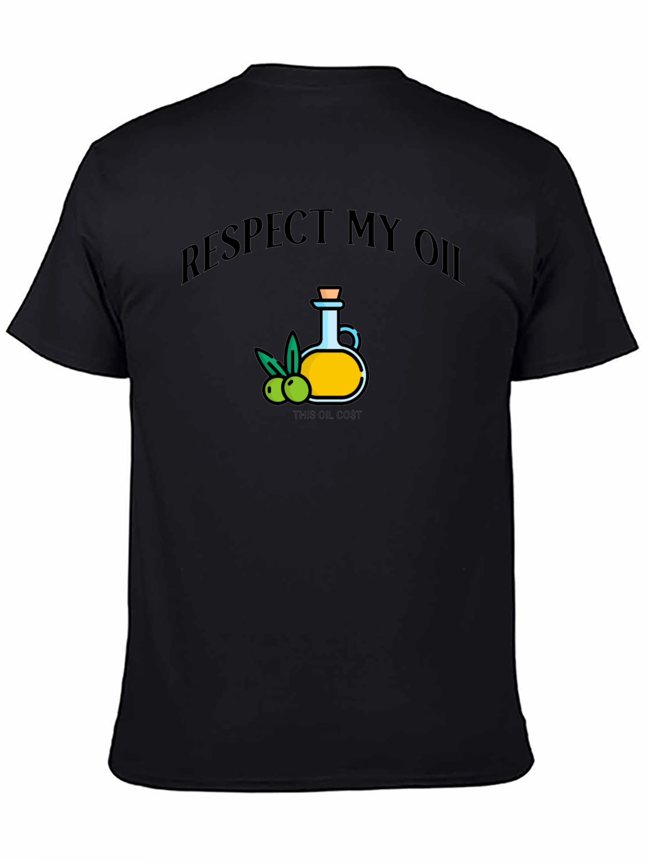 Respect My Oil Graphic T-Shirt