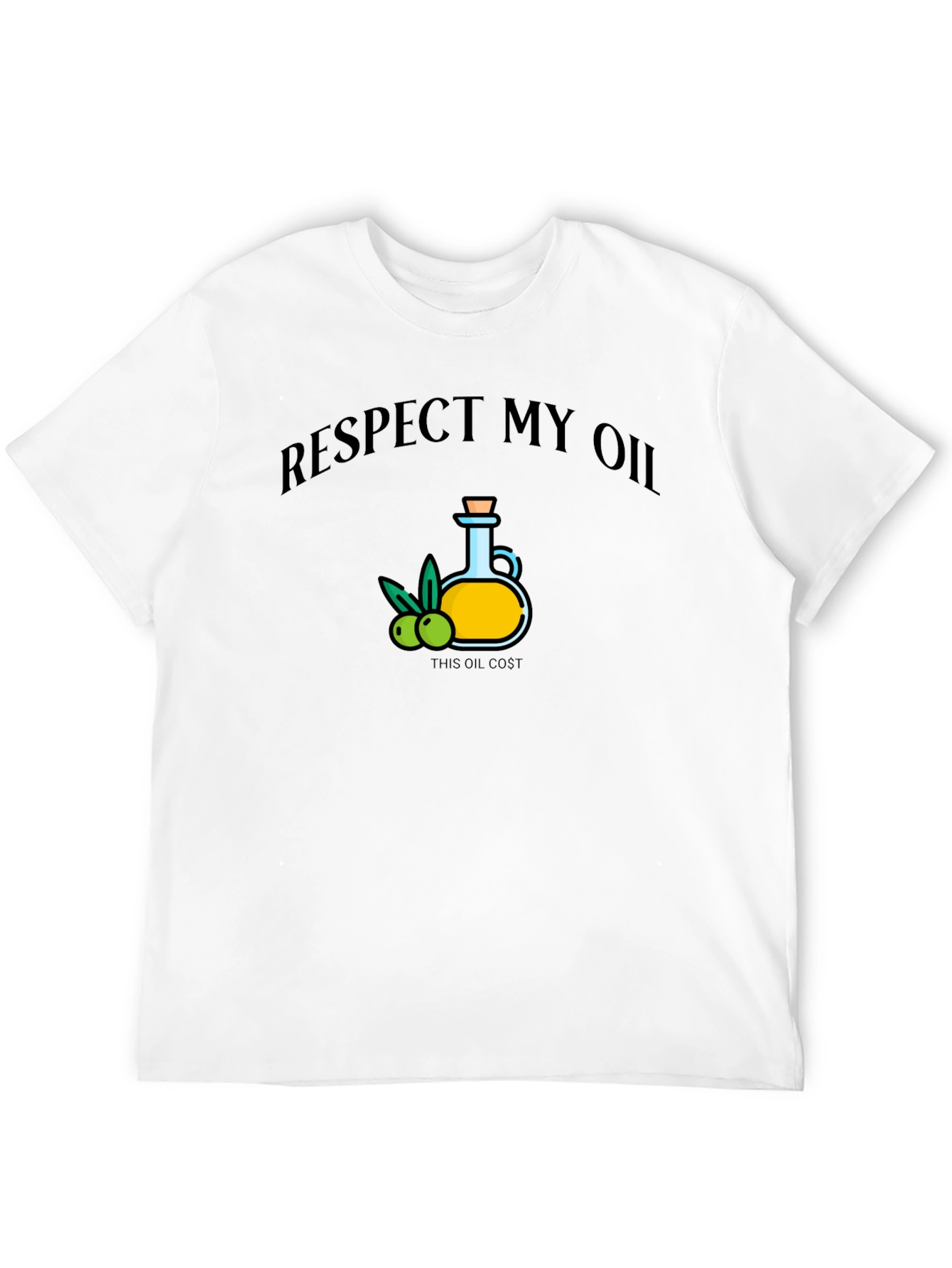 Respect My Oil Graphic T-Shirt