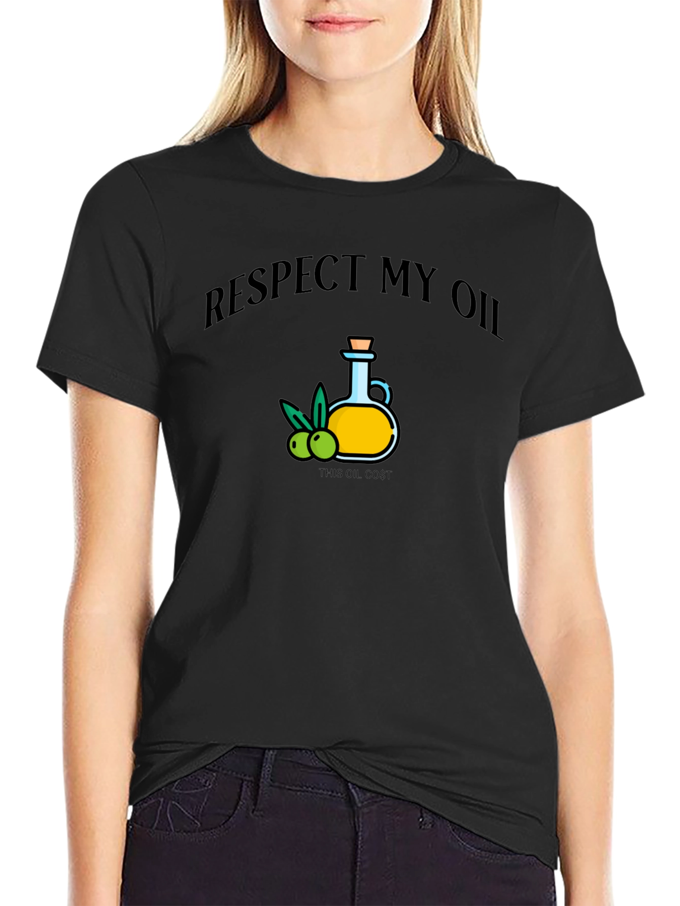 Respect My Oil Graphic T-Shirt