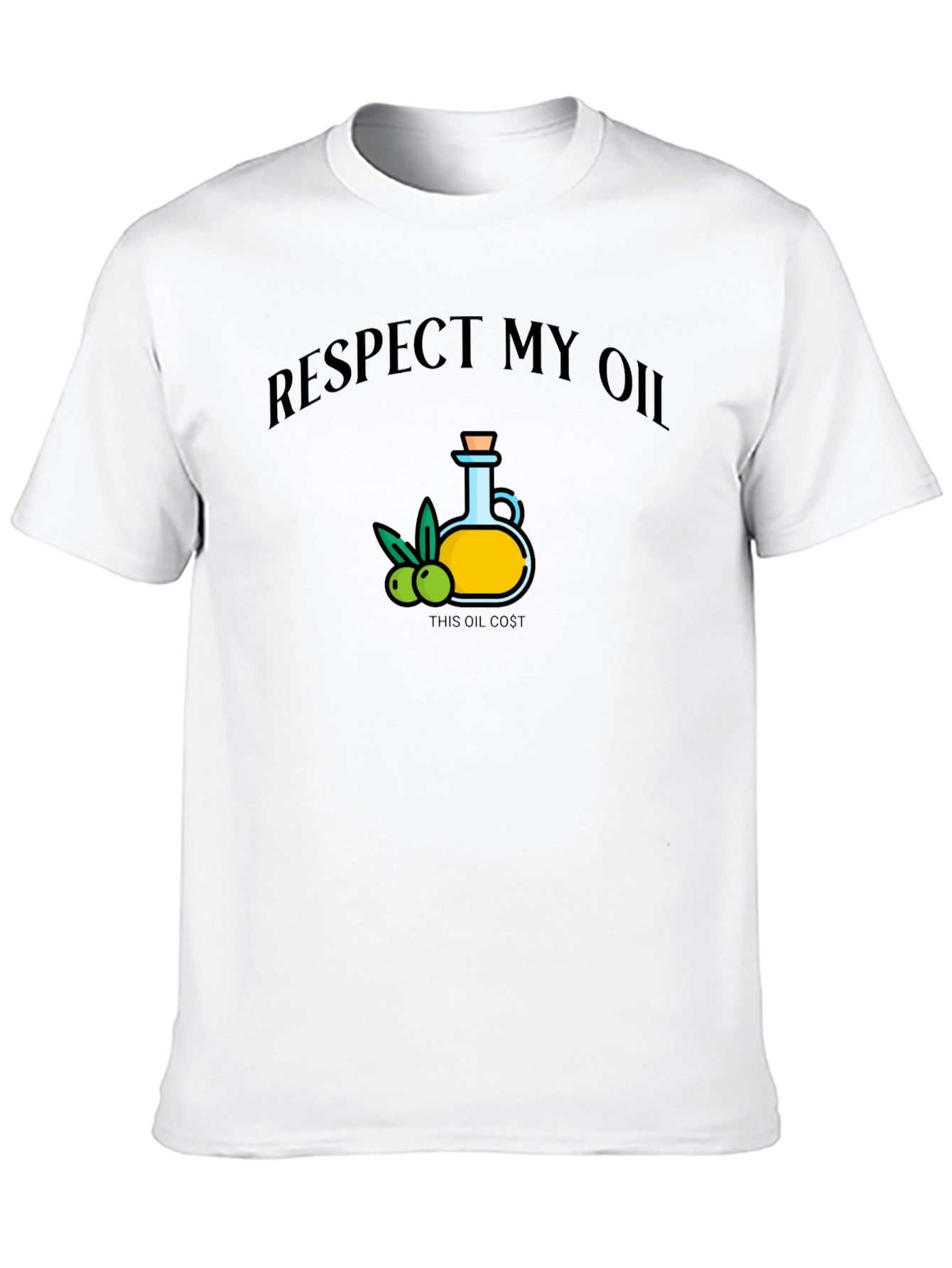 Respect My Oil Graphic T-Shirt