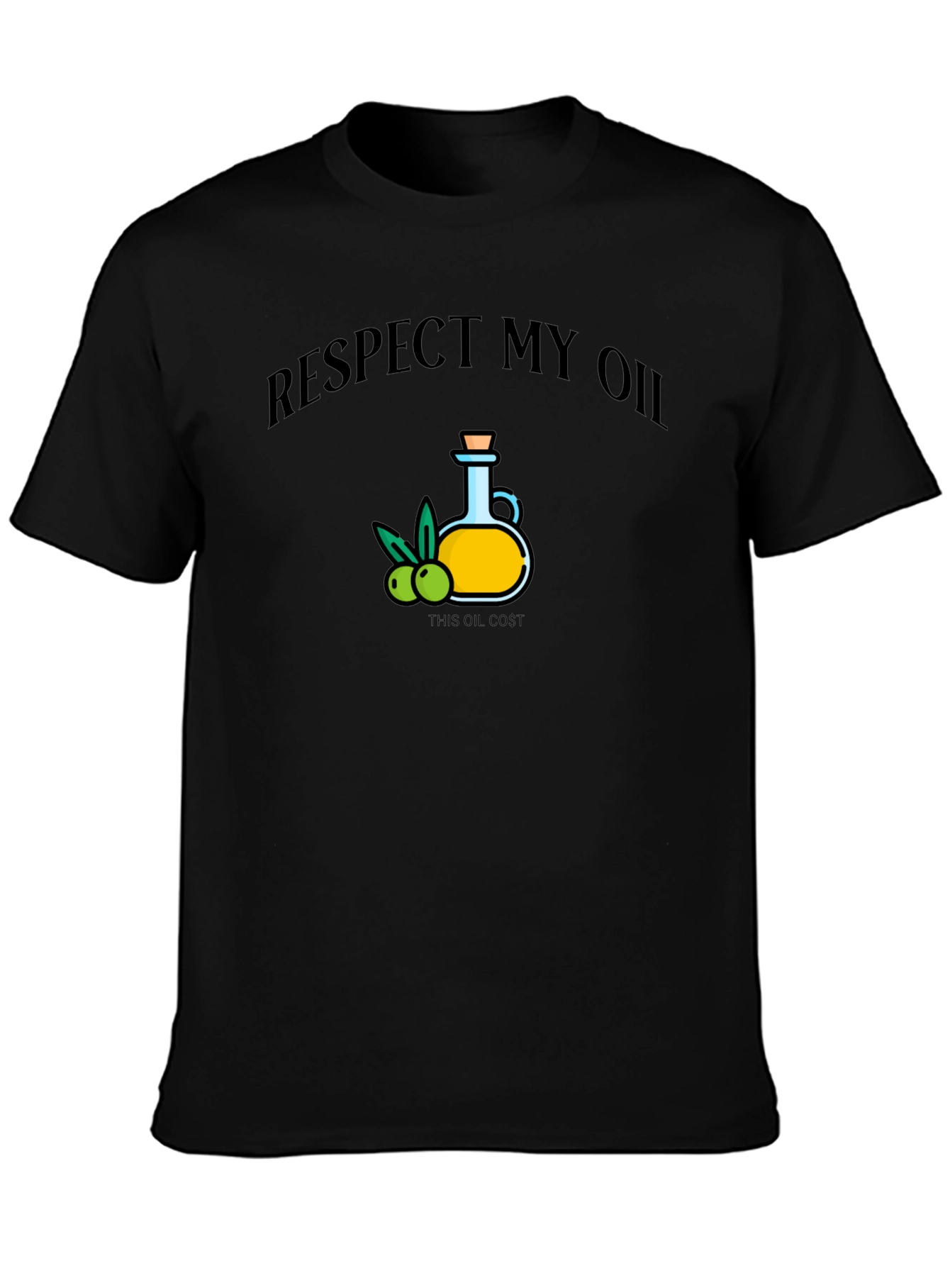 Respect My Oil Graphic T-Shirt