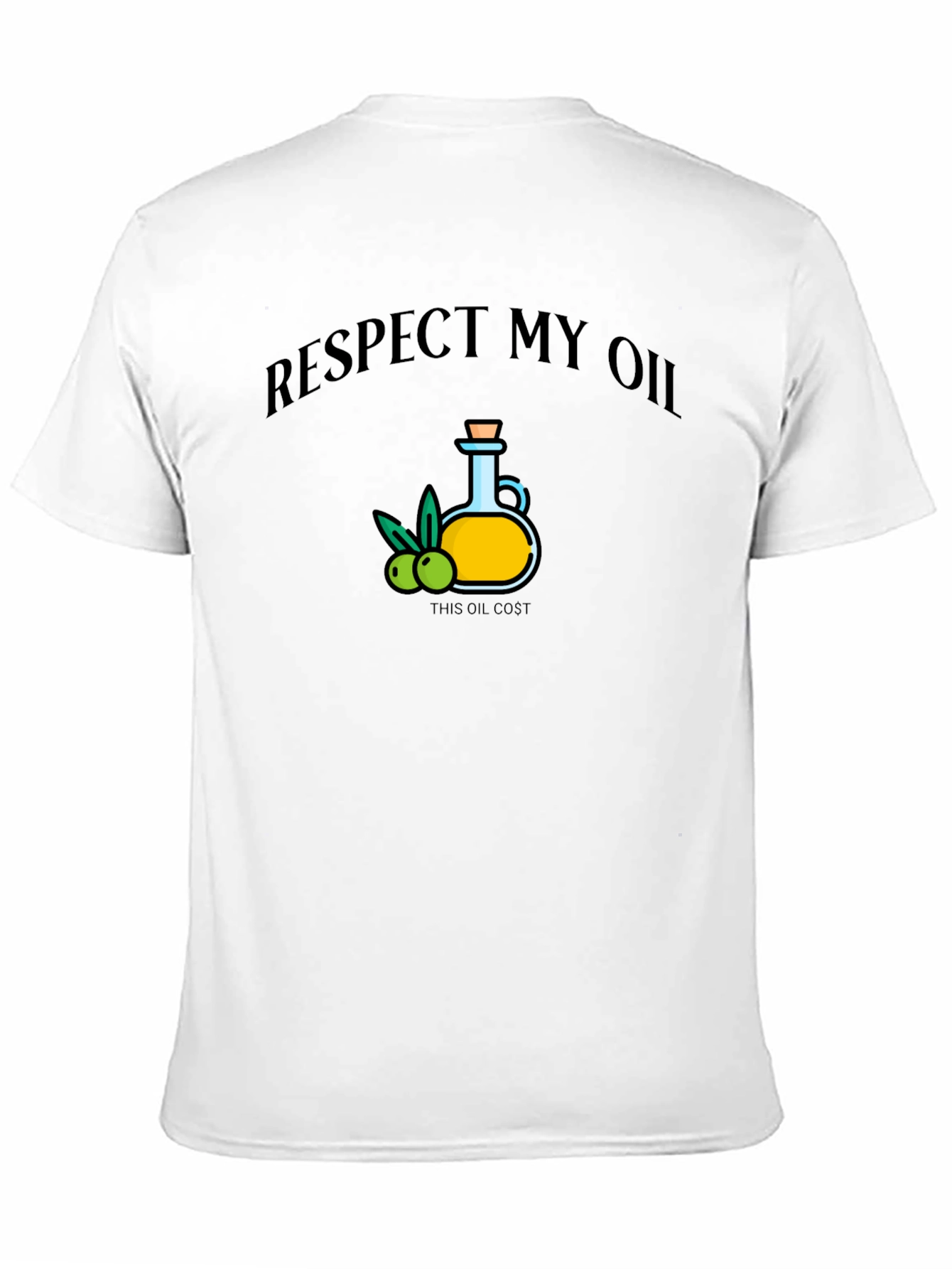 Respect My Oil Graphic T-Shirt