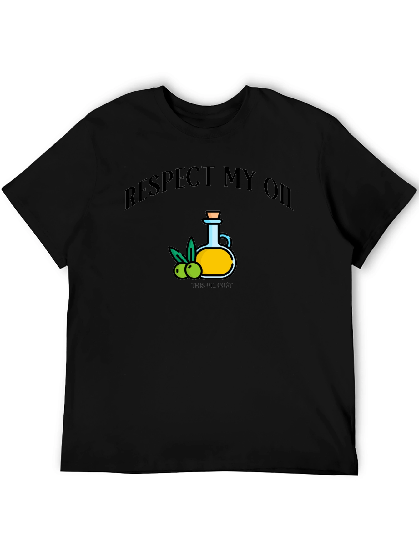 Respect My Oil Graphic T-Shirt