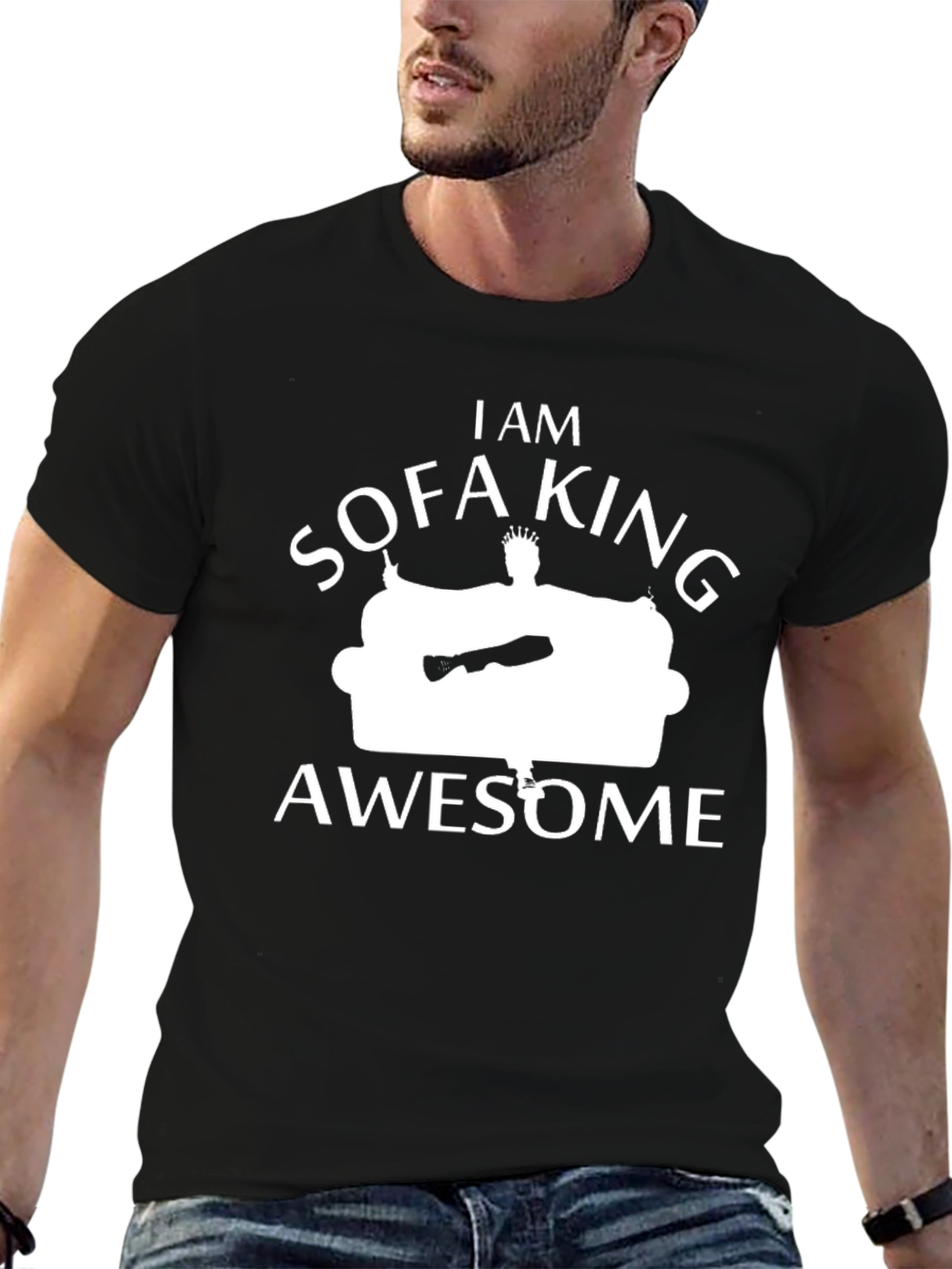 Sofa King Awesome T-Shirt - Funny Novelty Tee