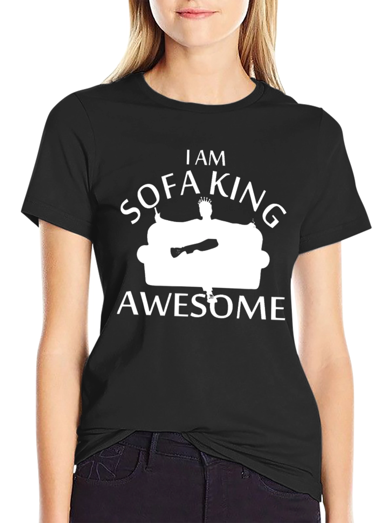 Sofa King Awesome T-Shirt - Funny Novelty Tee