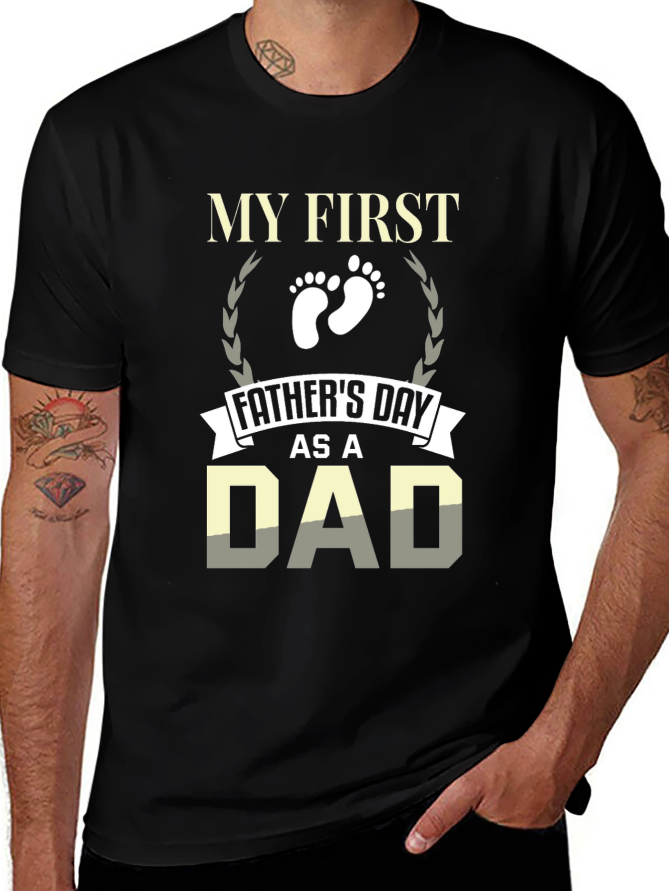 First Fathers Day Dad T-Shirt