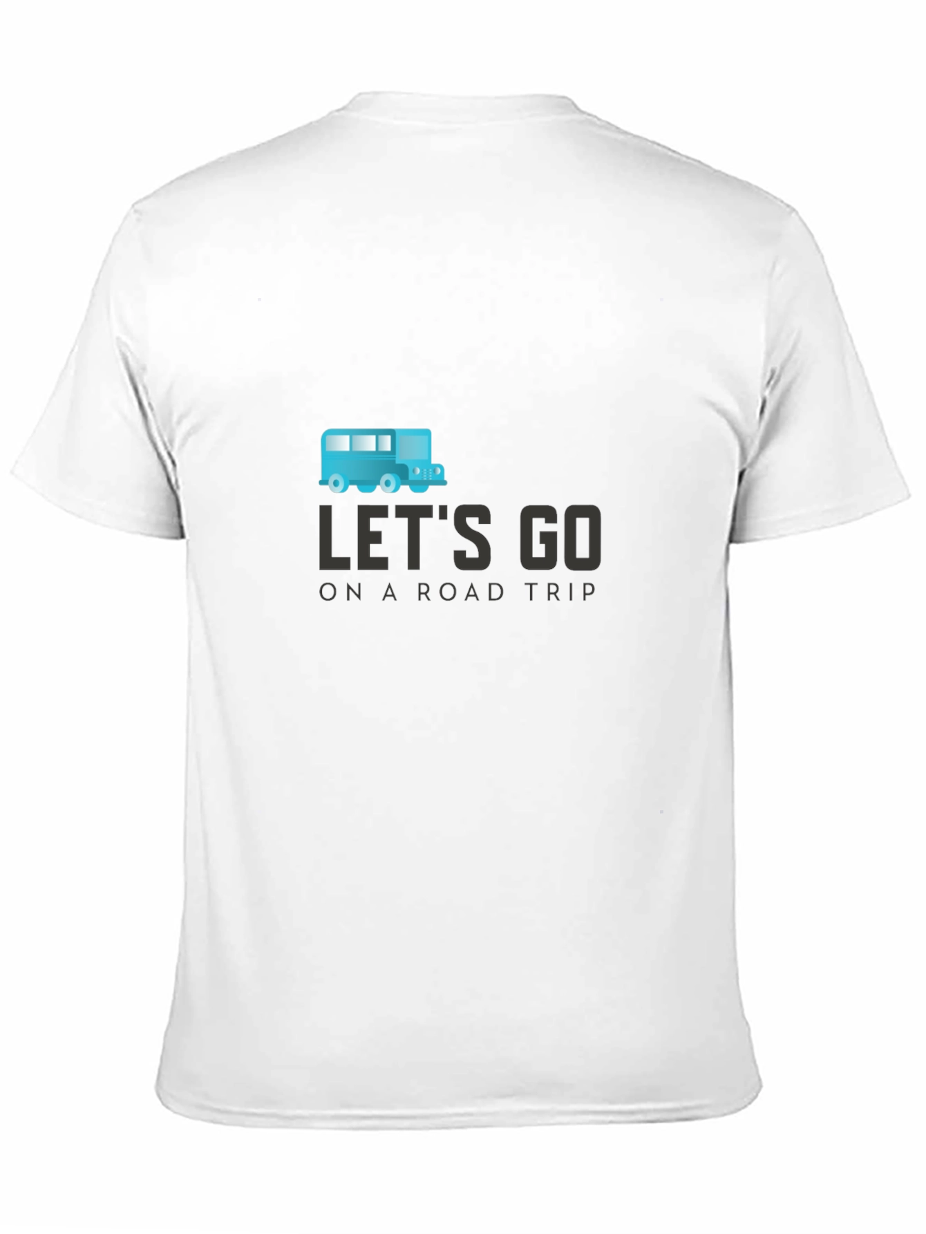 Lets Go Road Trip Graphic Tee - Black