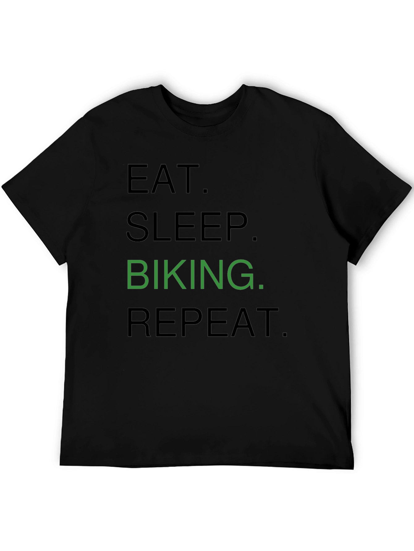 Eat Sleep Biking Repeat Graphic T-Shirt
