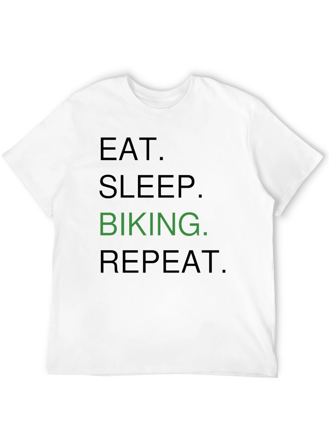 Eat Sleep Biking Repeat Graphic T-Shirt
