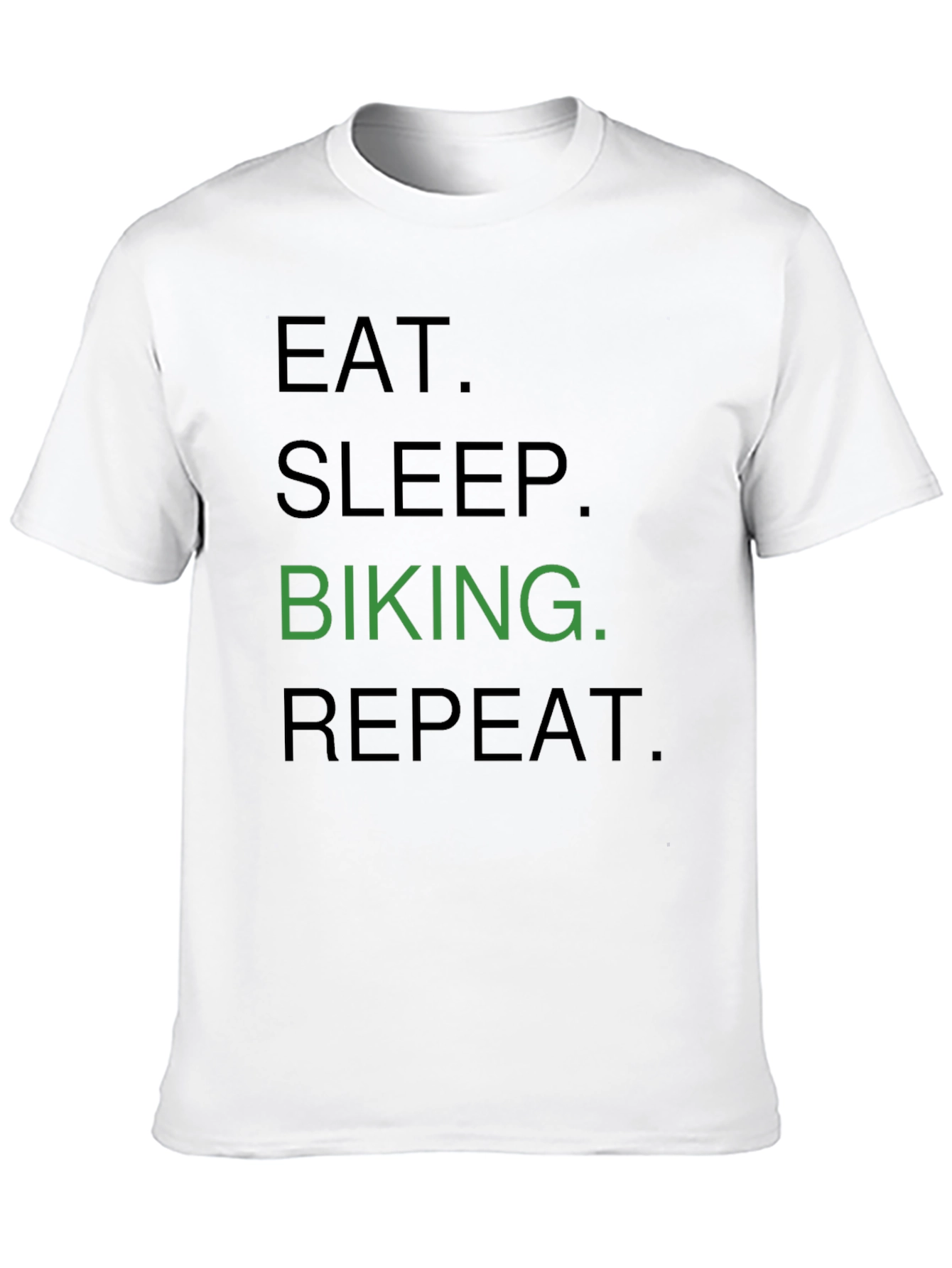 Eat Sleep Biking Repeat Graphic T-Shirt
