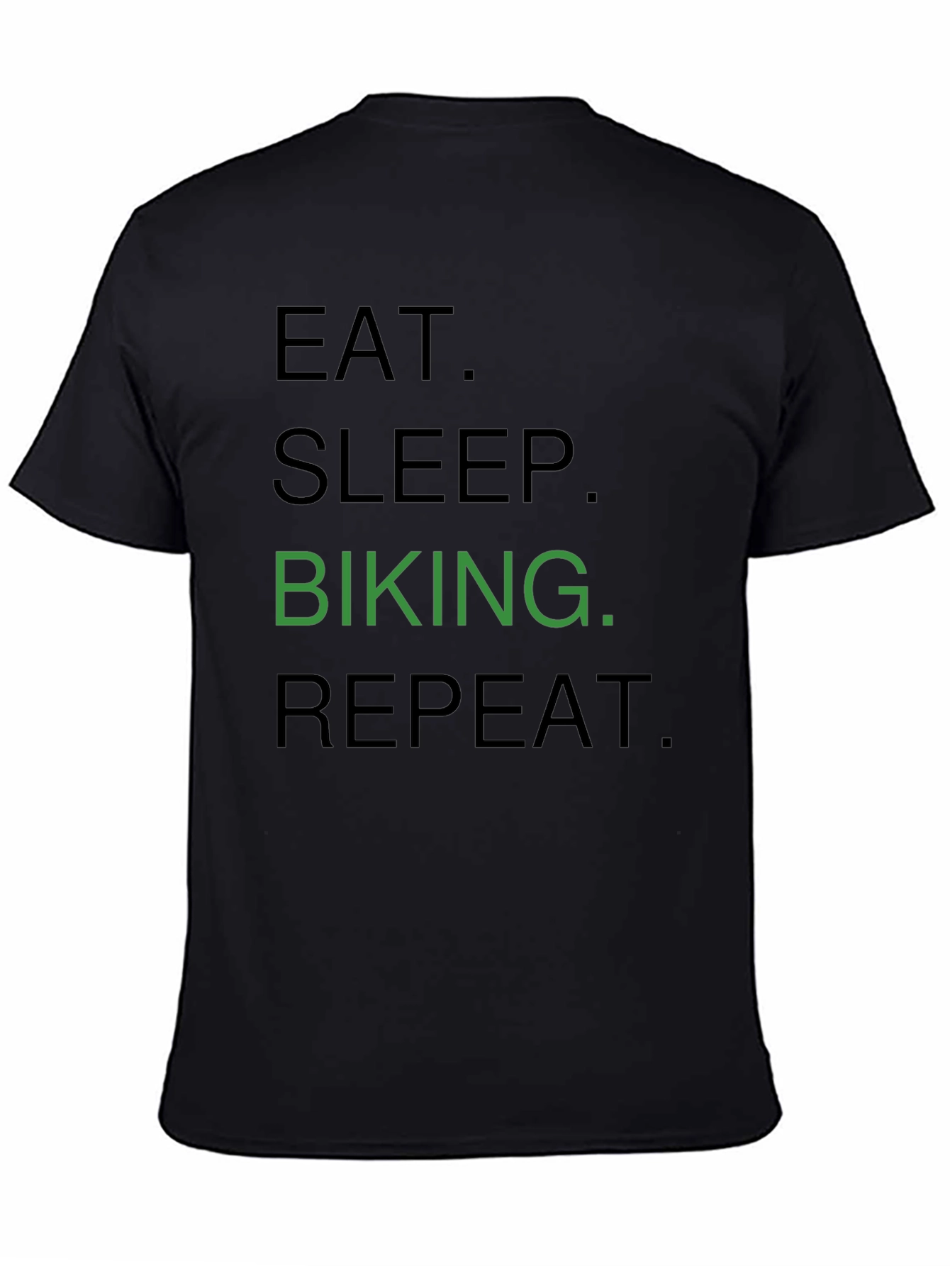 Eat Sleep Biking Repeat Graphic T-Shirt