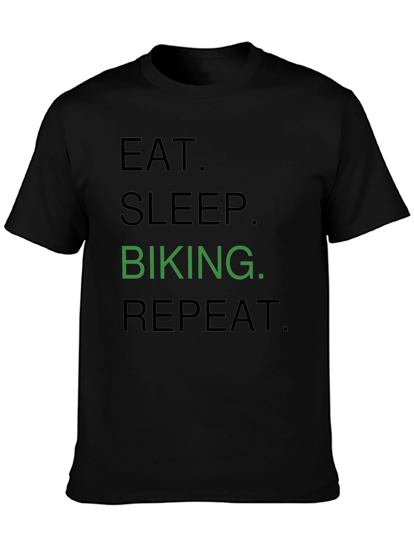Eat Sleep Biking Repeat Graphic T-Shirt