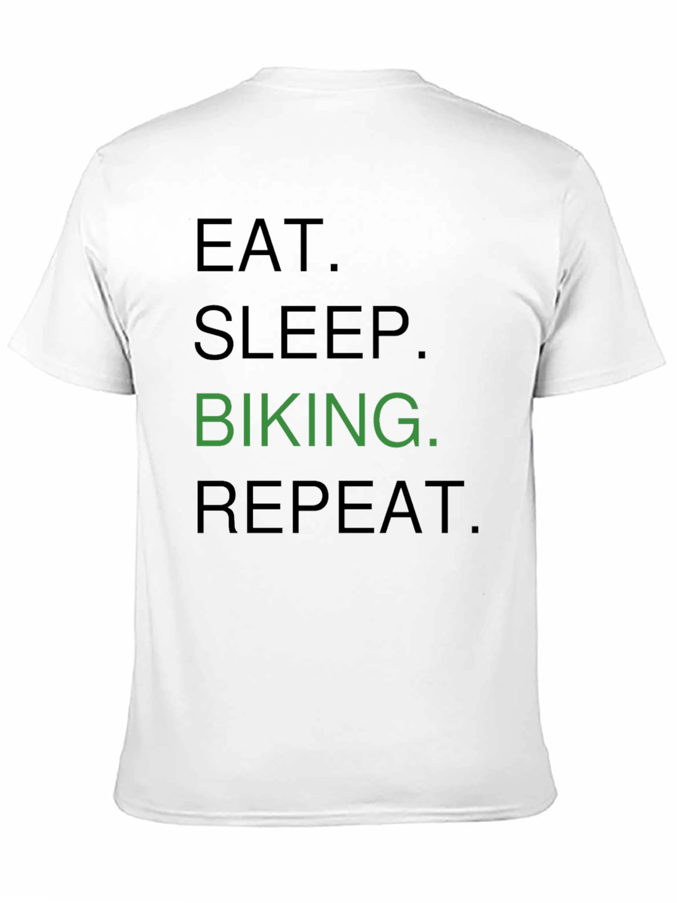 Eat Sleep Biking Repeat Graphic T-Shirt
