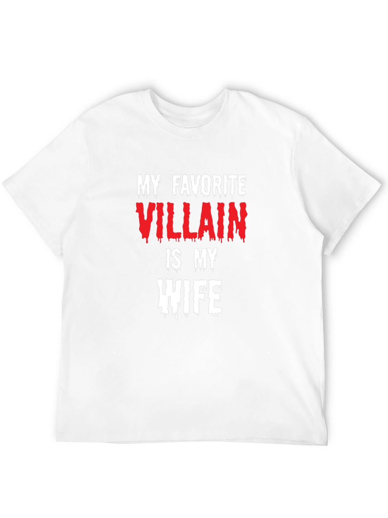Funny My Wife My Favorite Villain T-Shirt