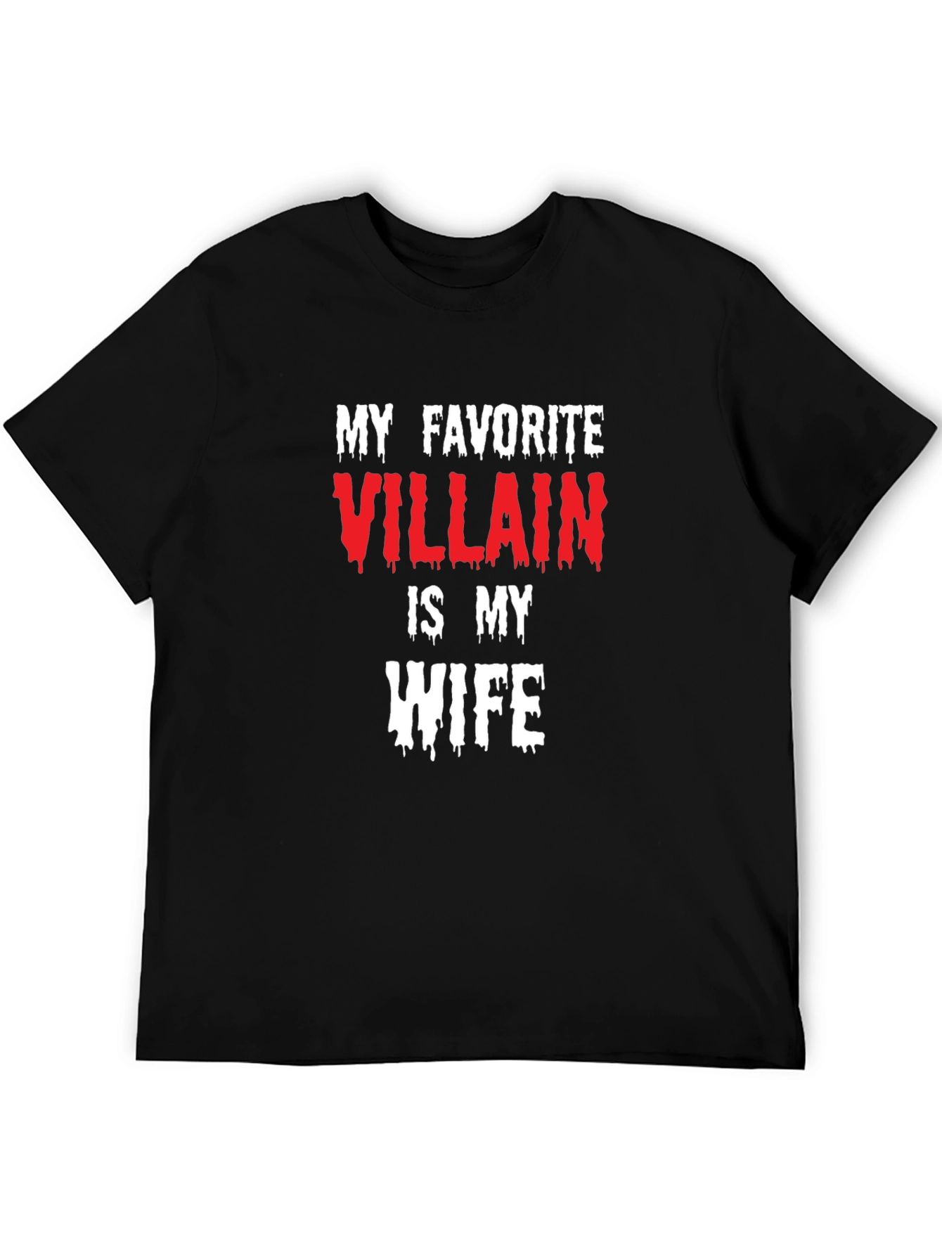 Funny My Wife My Favorite Villain T-Shirt