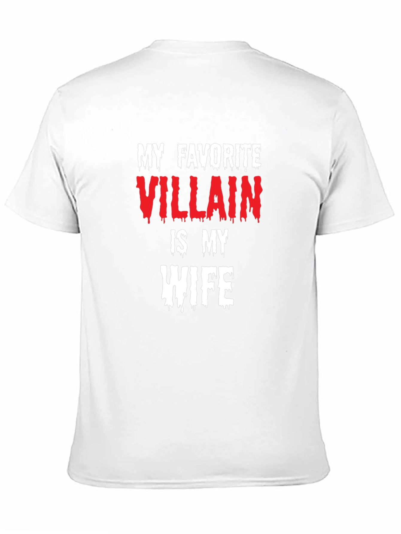 Funny My Wife My Favorite Villain T-Shirt