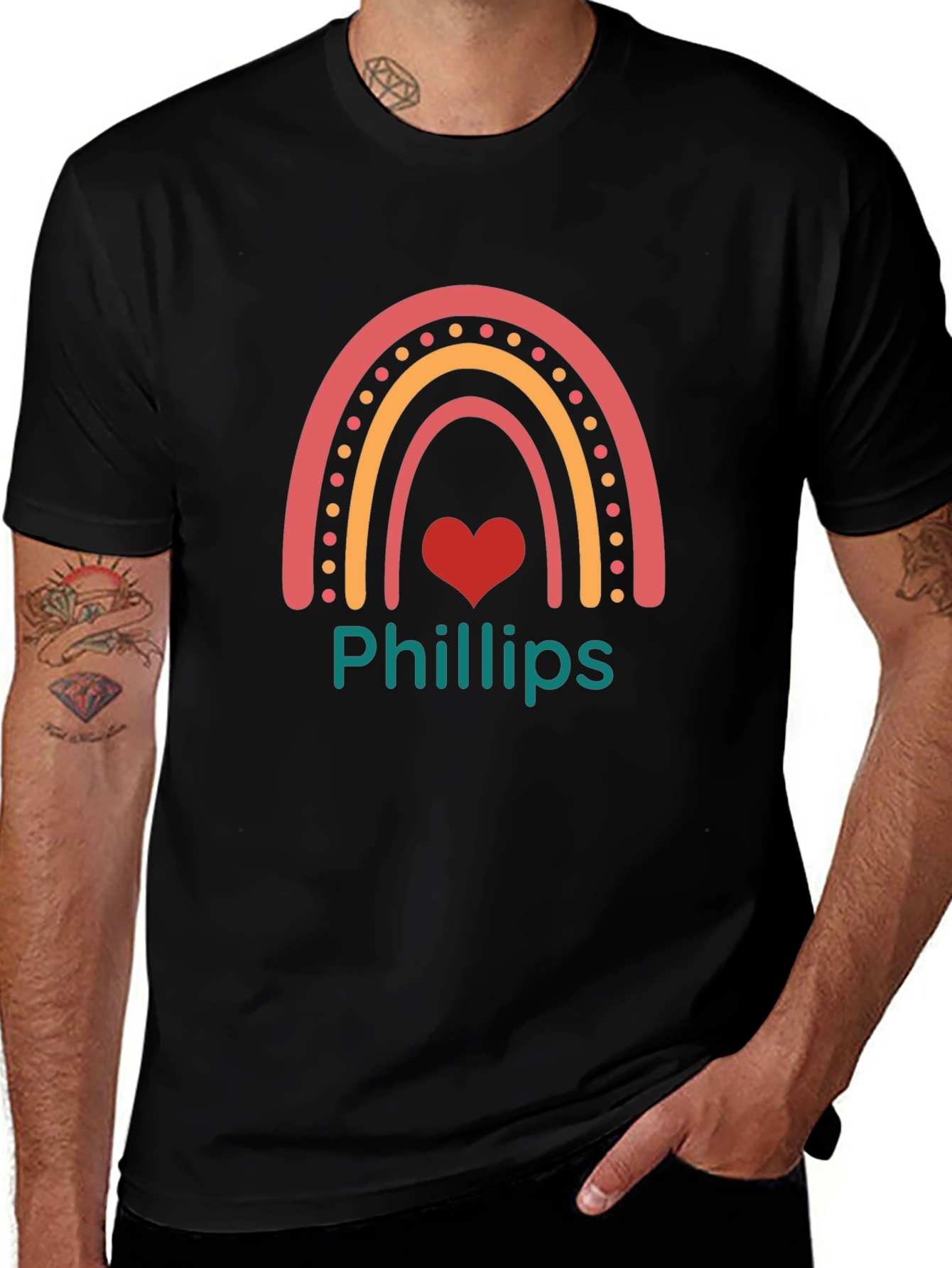Rainbow Phillips Graphic Tee