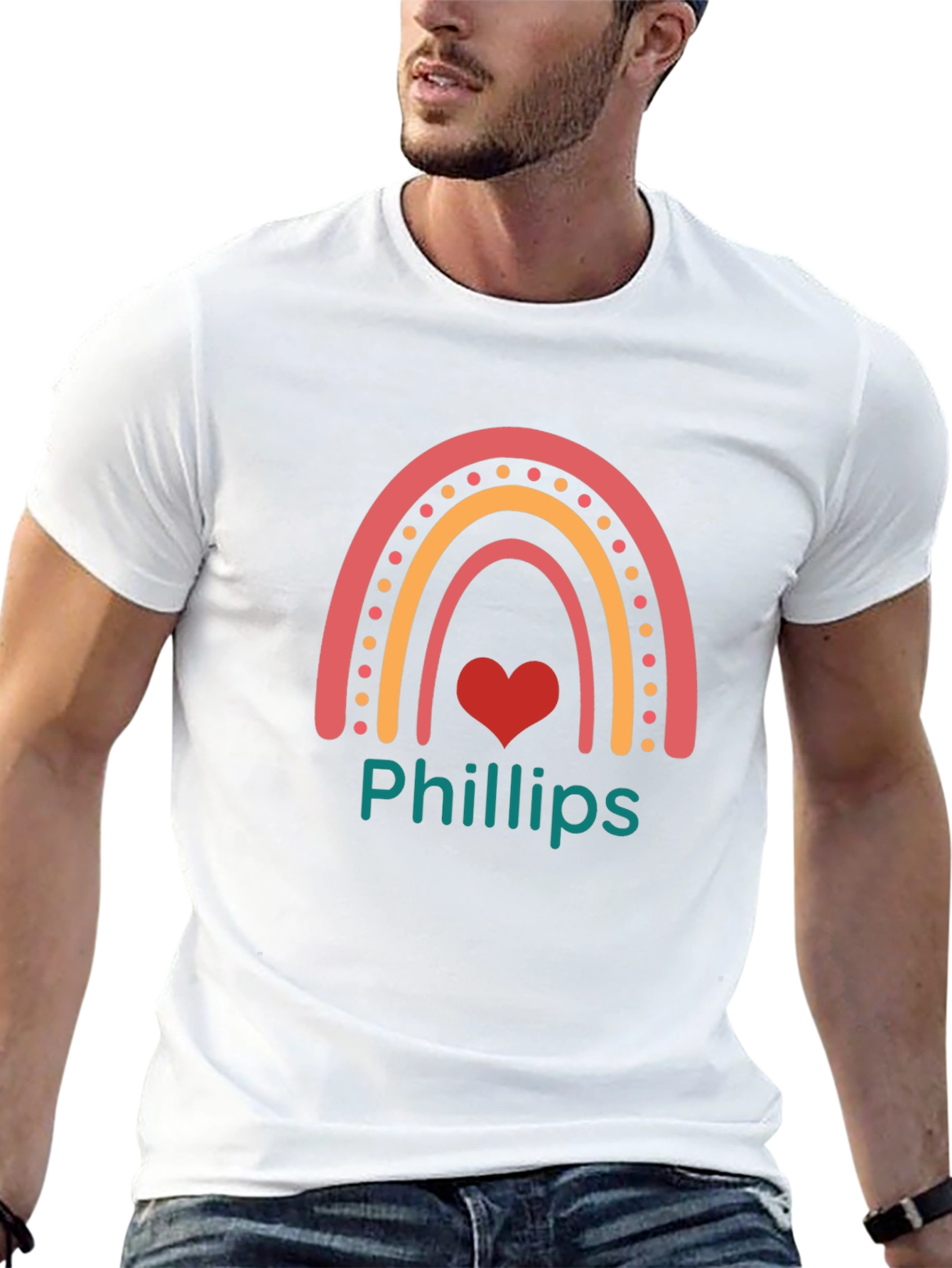 Rainbow Phillips Graphic Tee