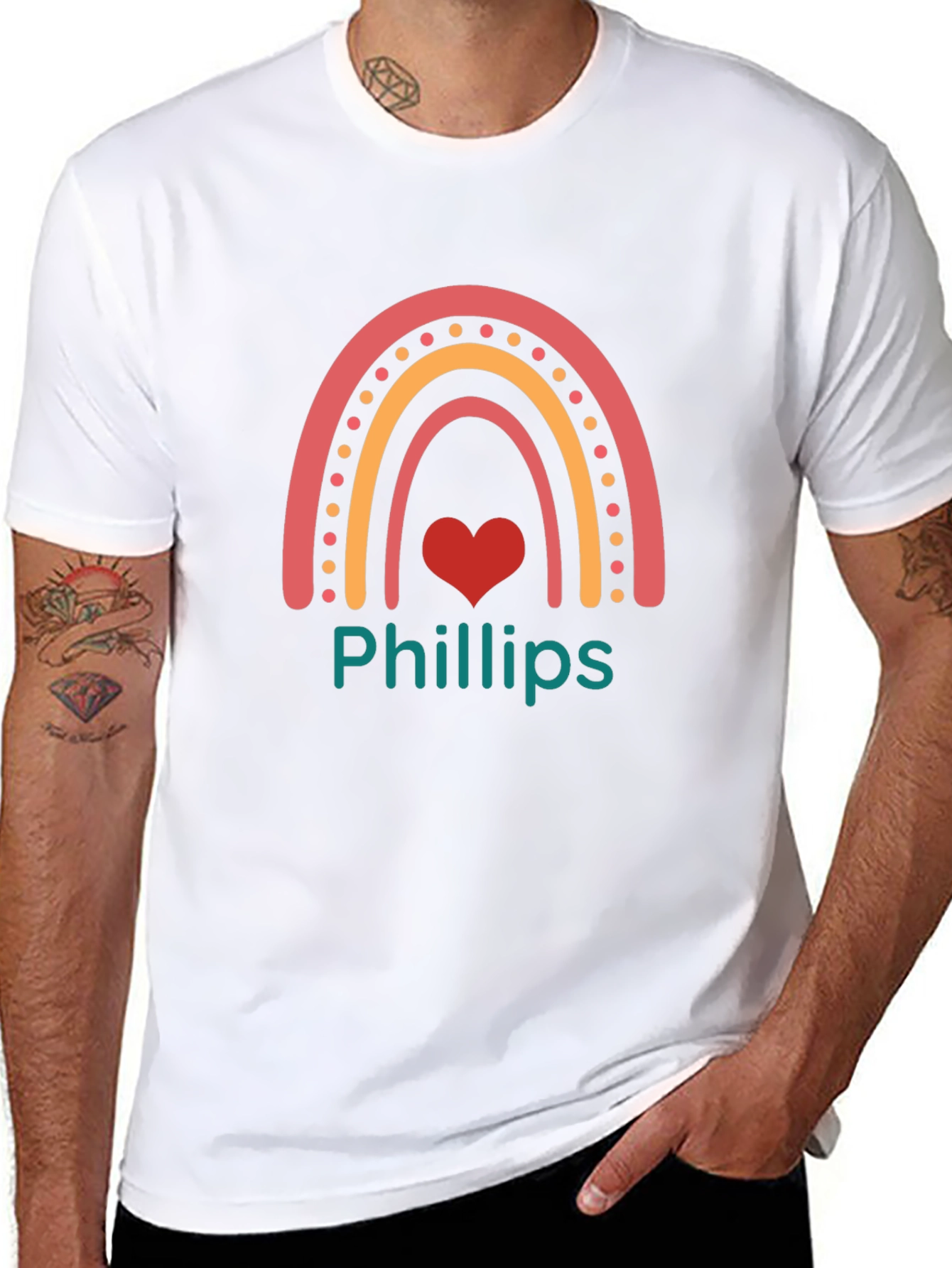 Rainbow Phillips Graphic Tee