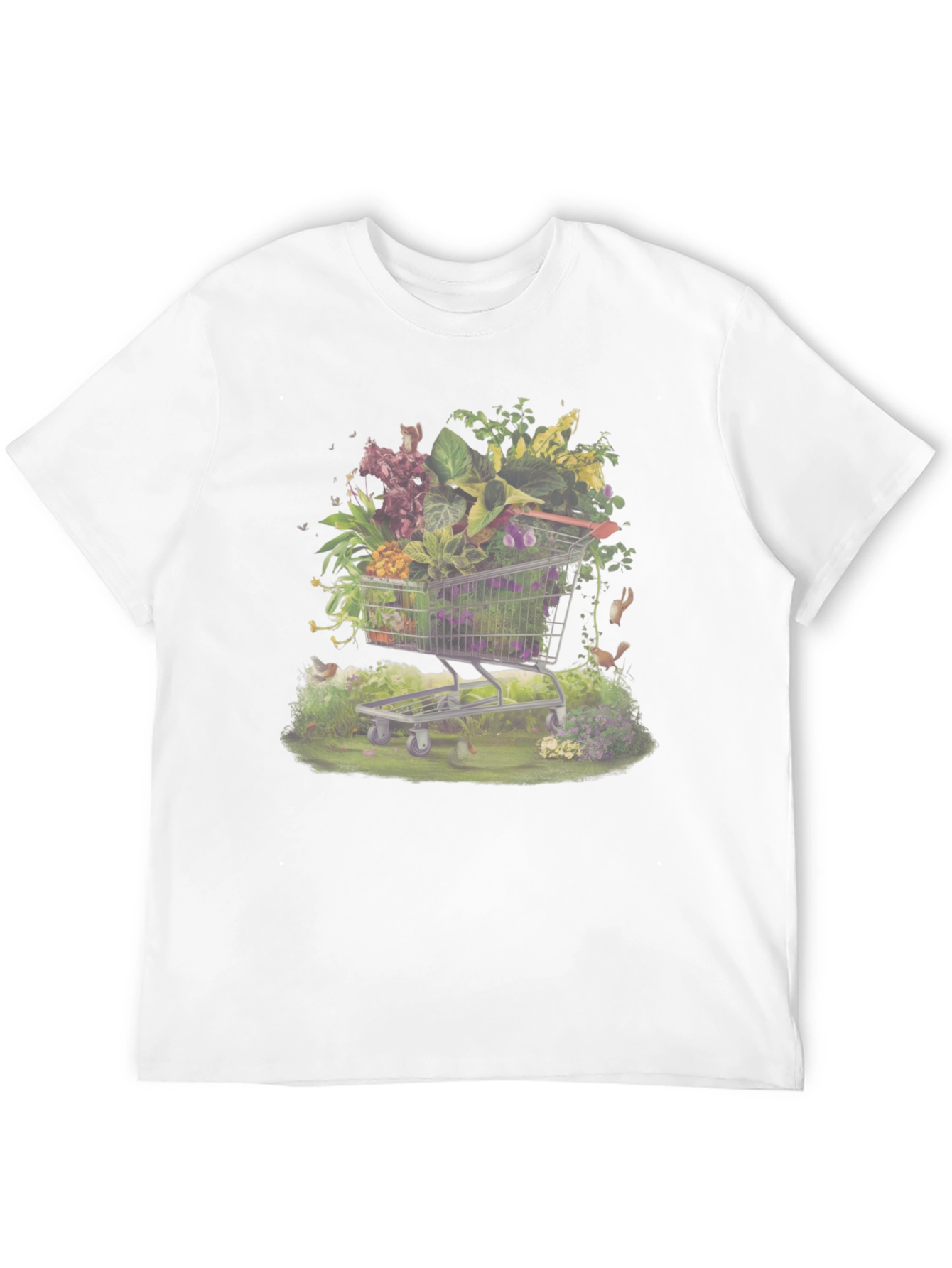Nature Cart Black T-Shirt