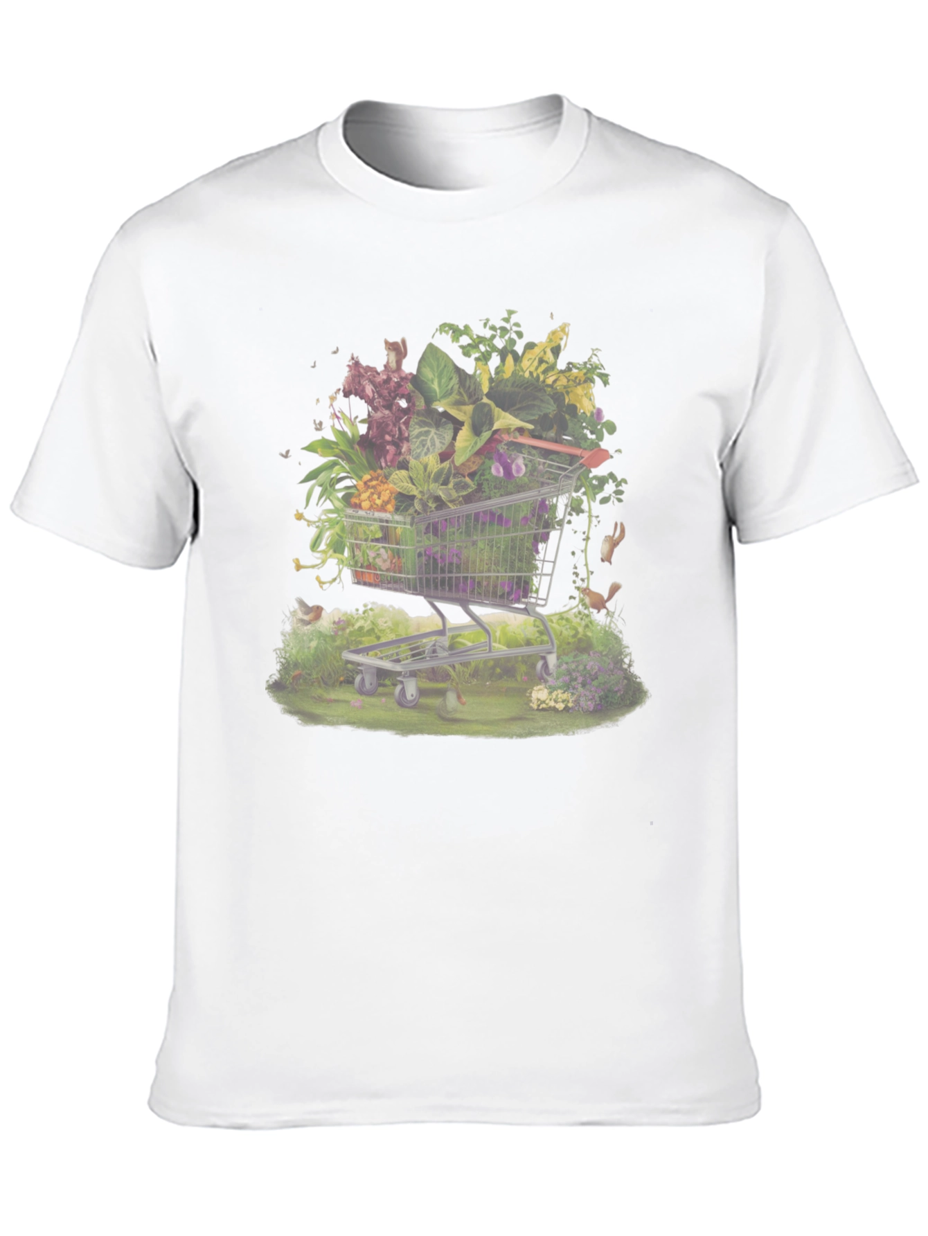 Nature Cart Black T-Shirt