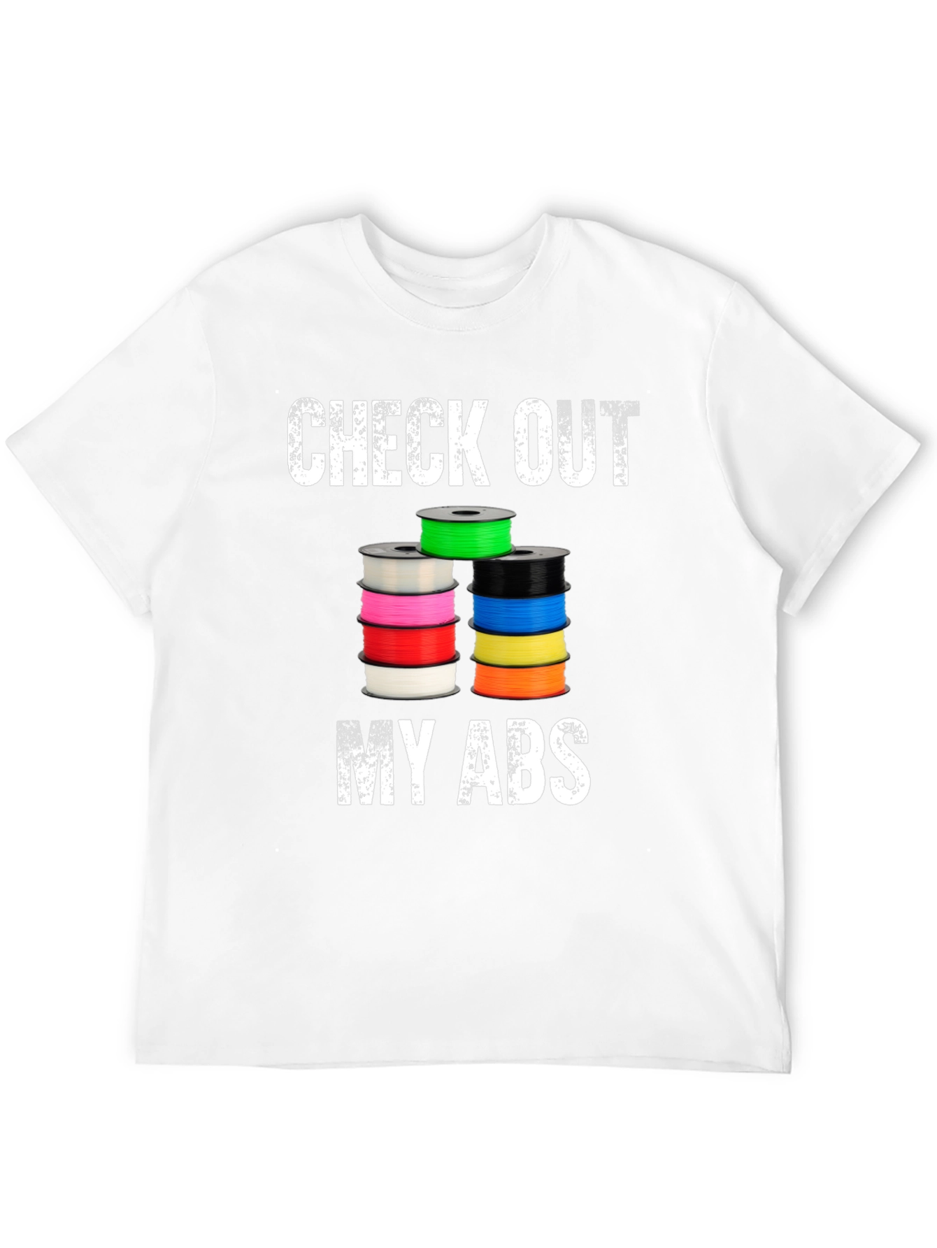 Check Out My ABS 3D Printer Filament Black T-Shirt