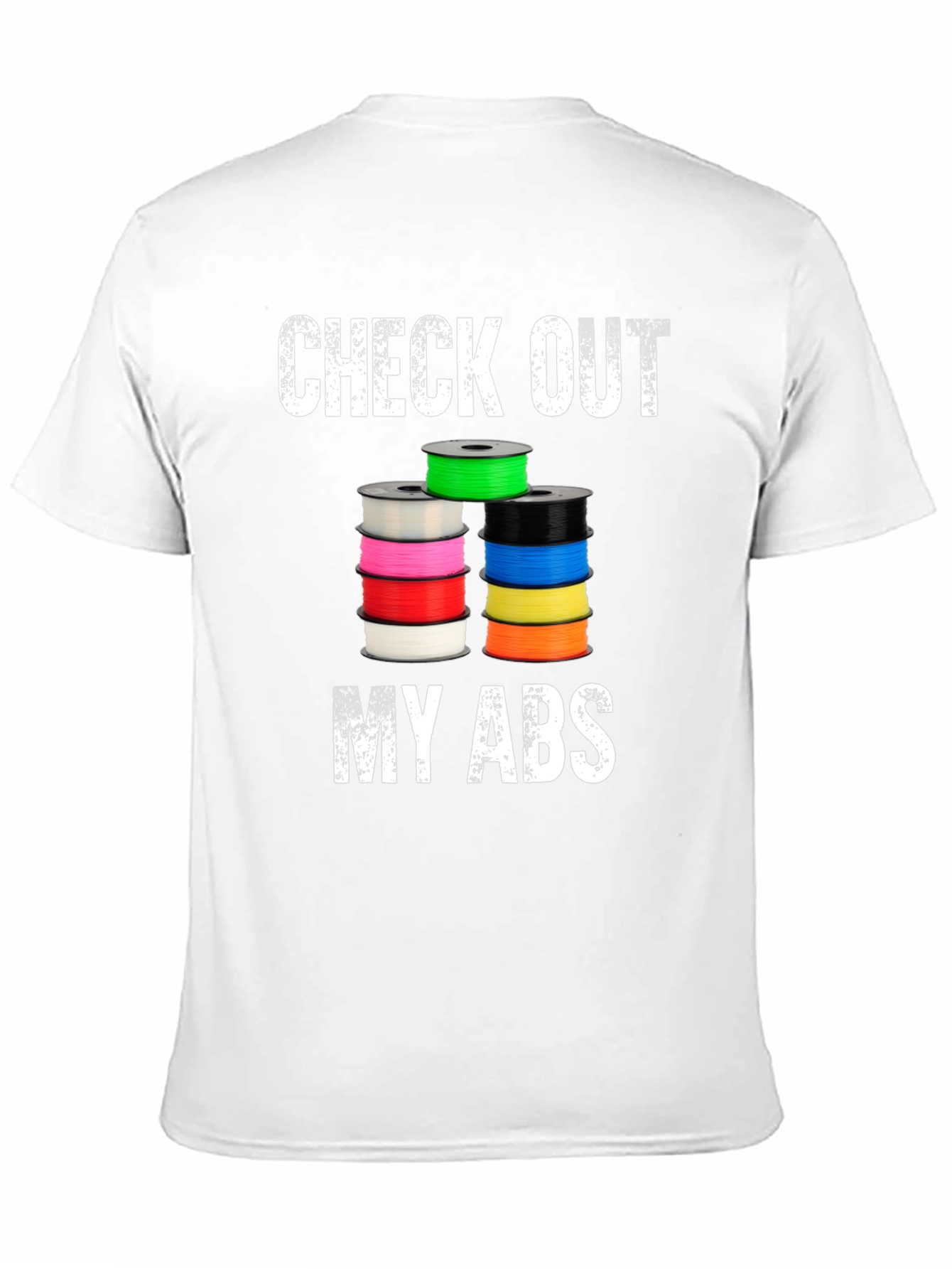 Check Out My ABS 3D Printer Filament Black T-Shirt