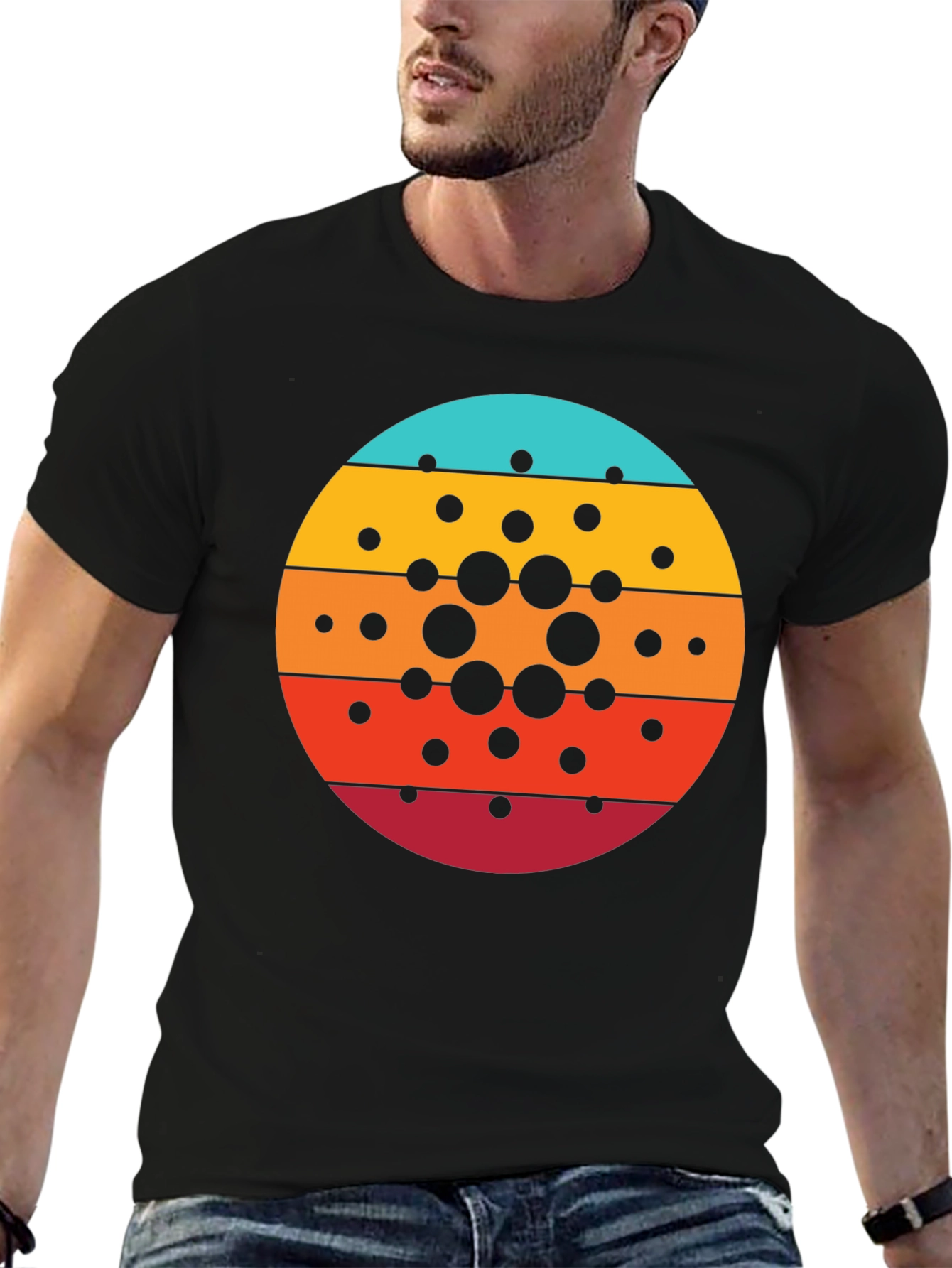Retro Cardano ADA Crypto T-Shirt