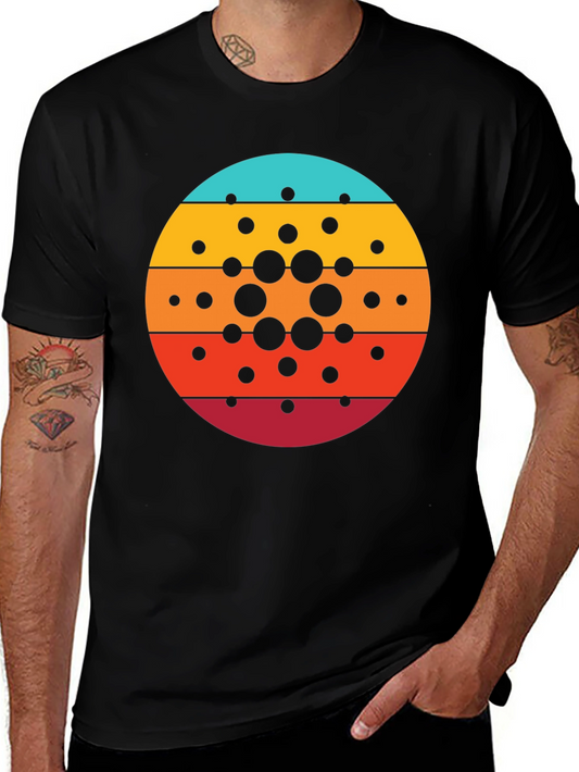 Retro Cardano ADA Crypto T-Shirt