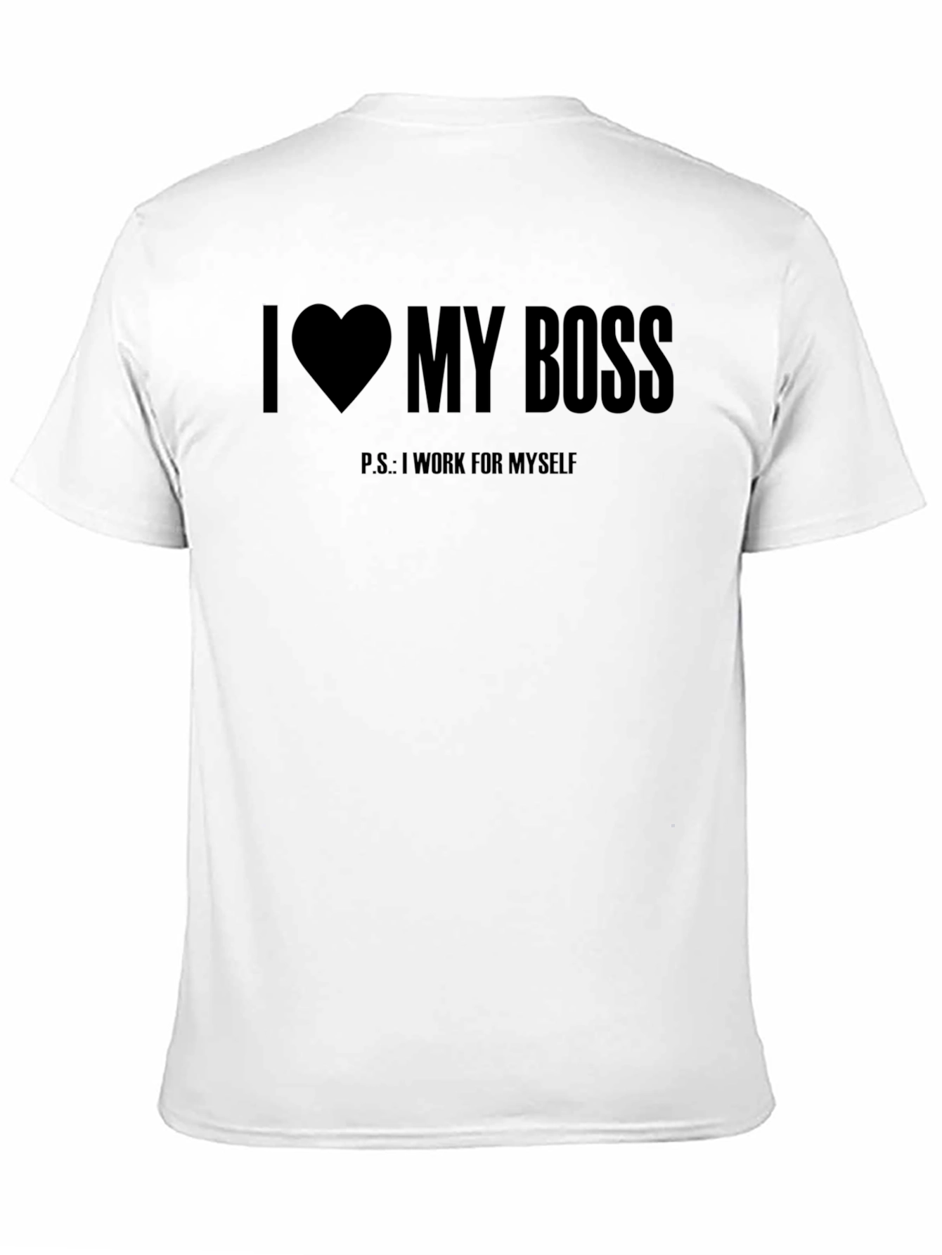 I Heart My Boss Funny T-Shirt