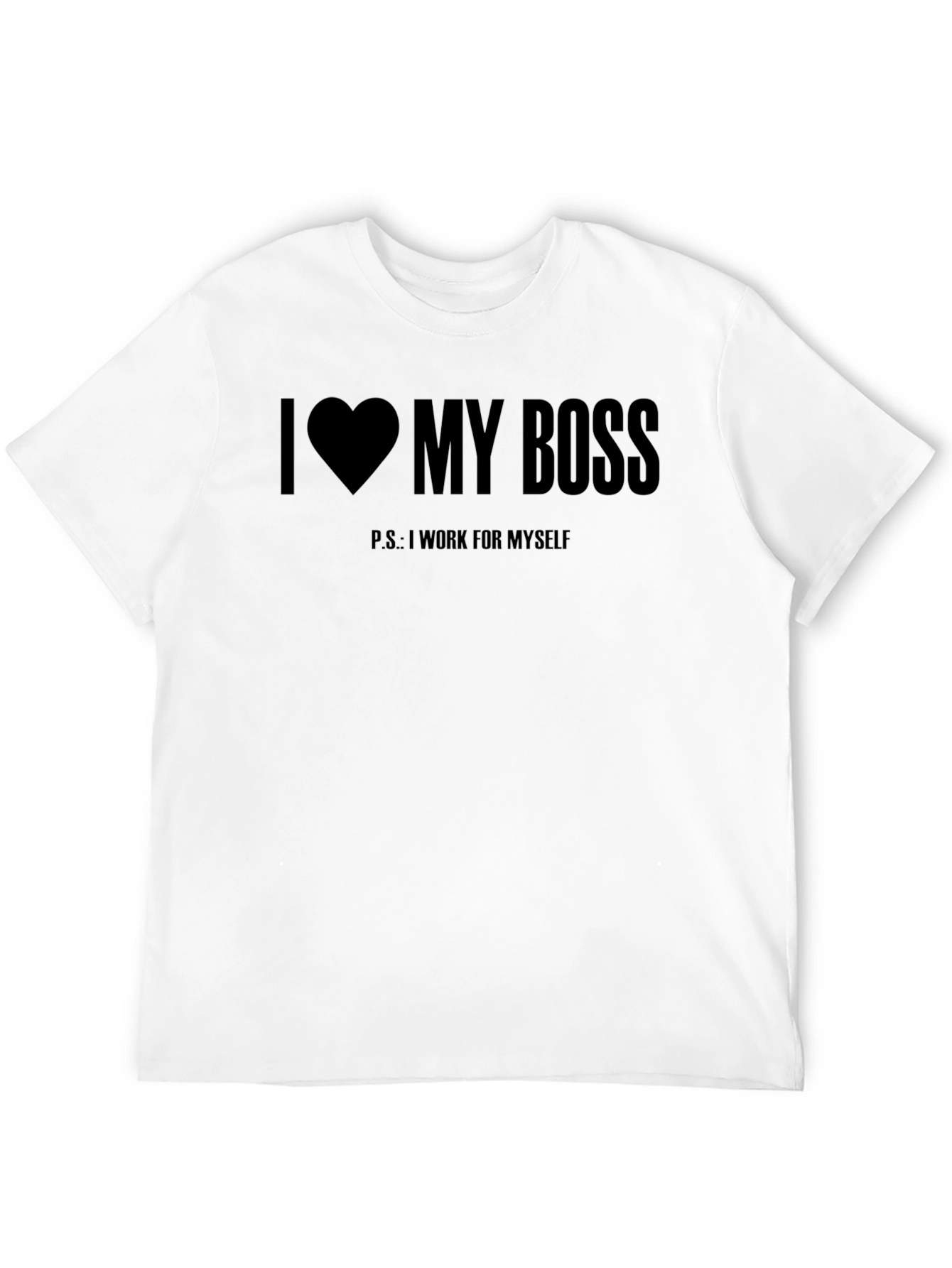 I Heart My Boss Funny T-Shirt