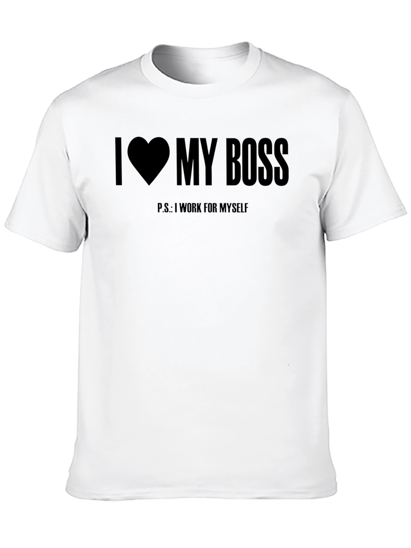 I Heart My Boss Funny T-Shirt