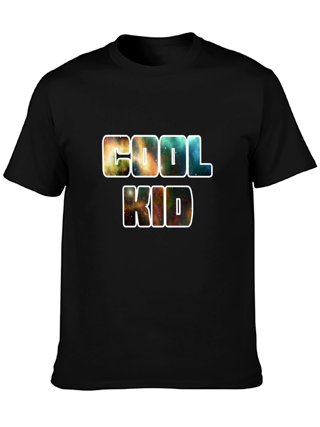 Cool Kid Galaxy Print T-Shirt - Unique Design