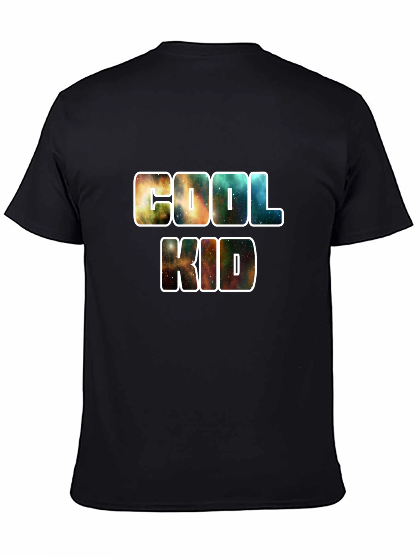 Cool Kid Galaxy Print T-Shirt - Unique Design