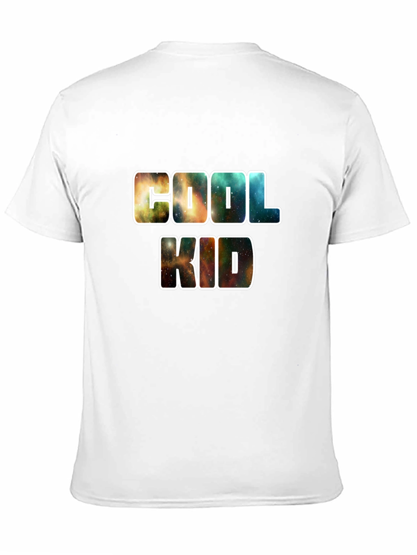 Cool Kid Galaxy Print T-Shirt - Unique Design