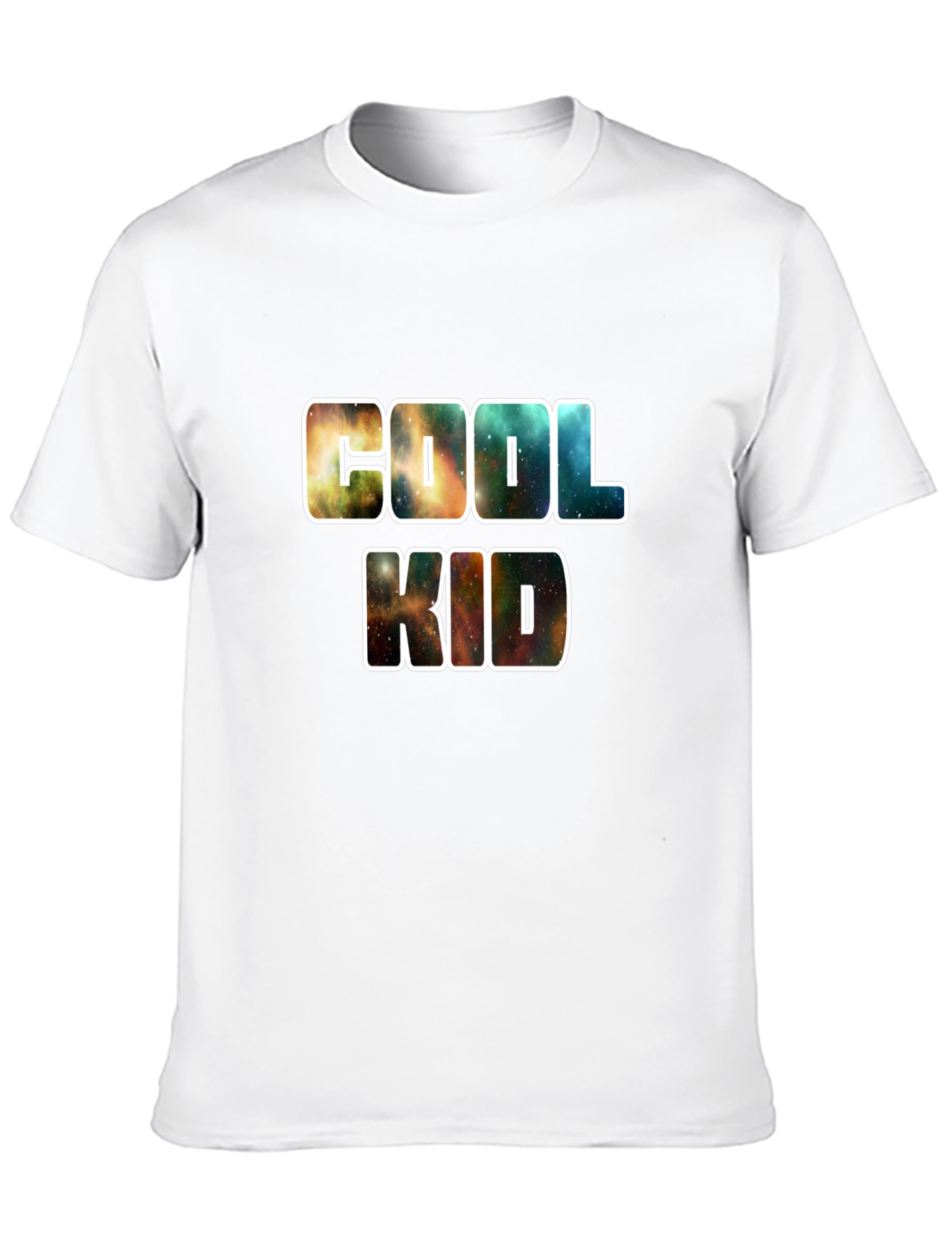 Cool Kid Galaxy Print T-Shirt - Unique Design