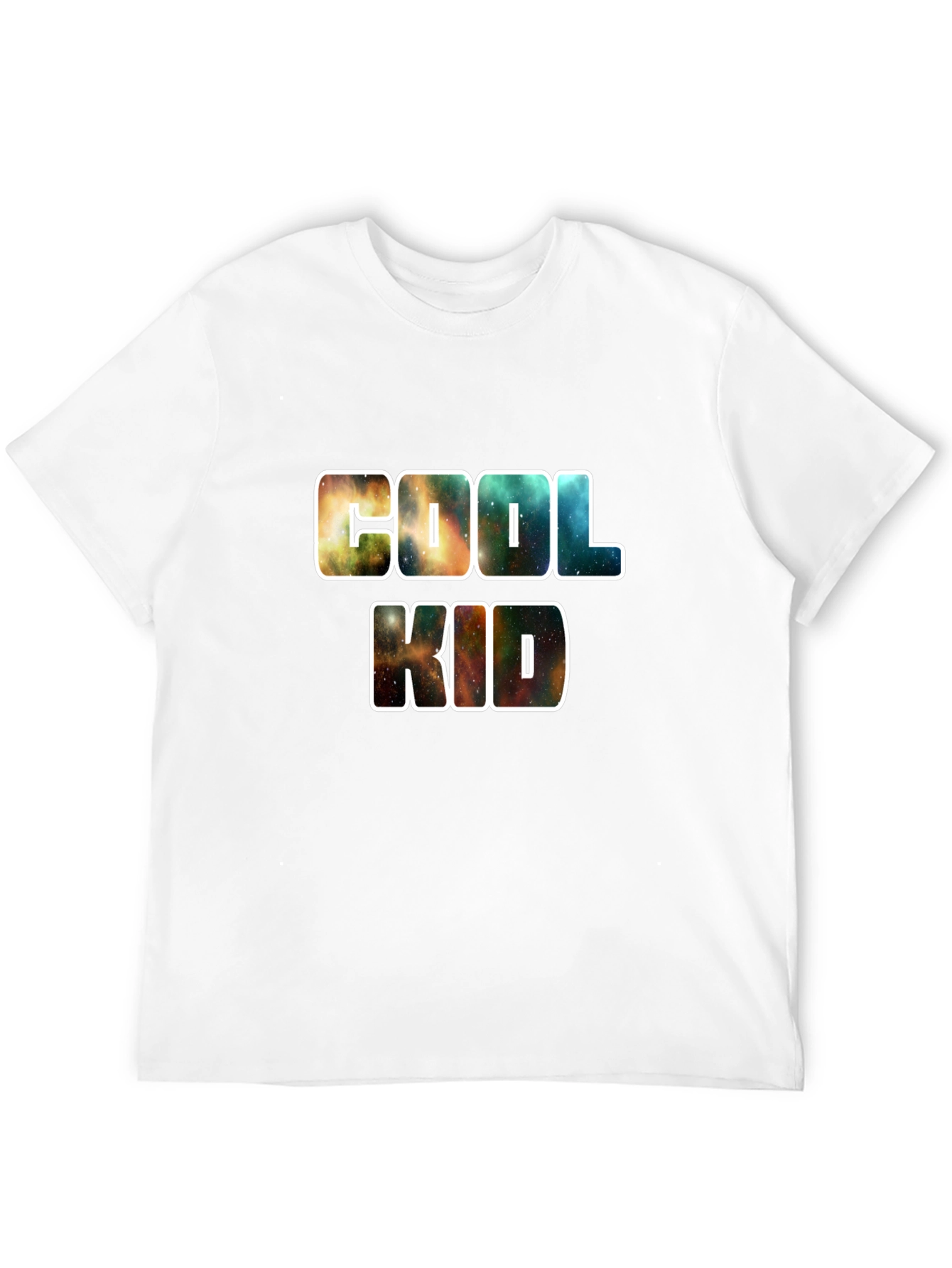 Cool Kid Galaxy Print T-Shirt - Unique Design