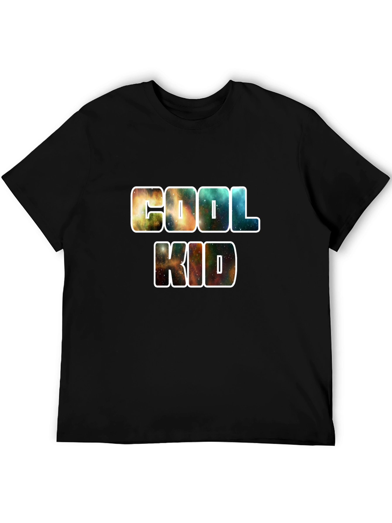 Cool Kid Galaxy Print T-Shirt - Unique Design