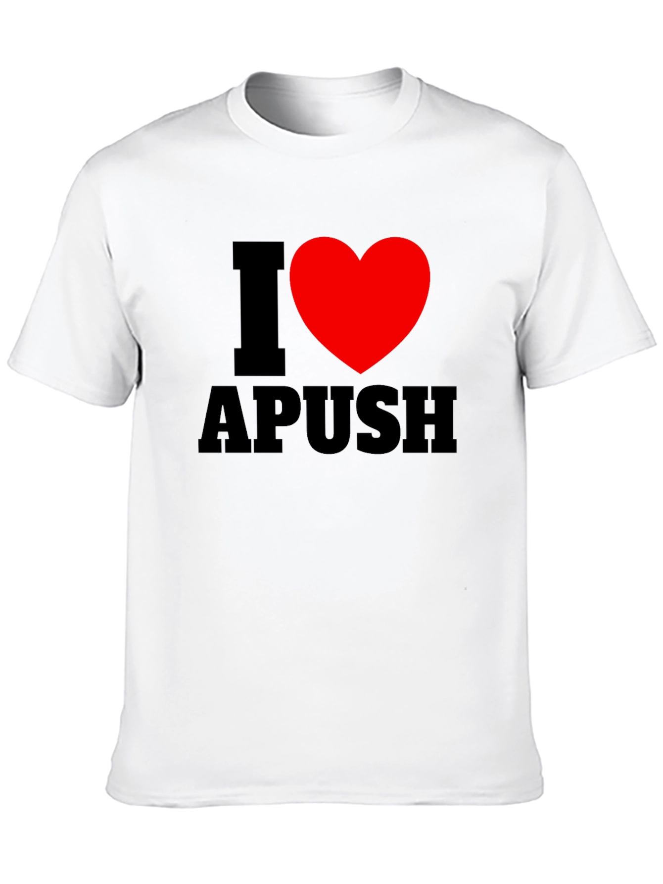 I Heart APUSH Black T-Shirt