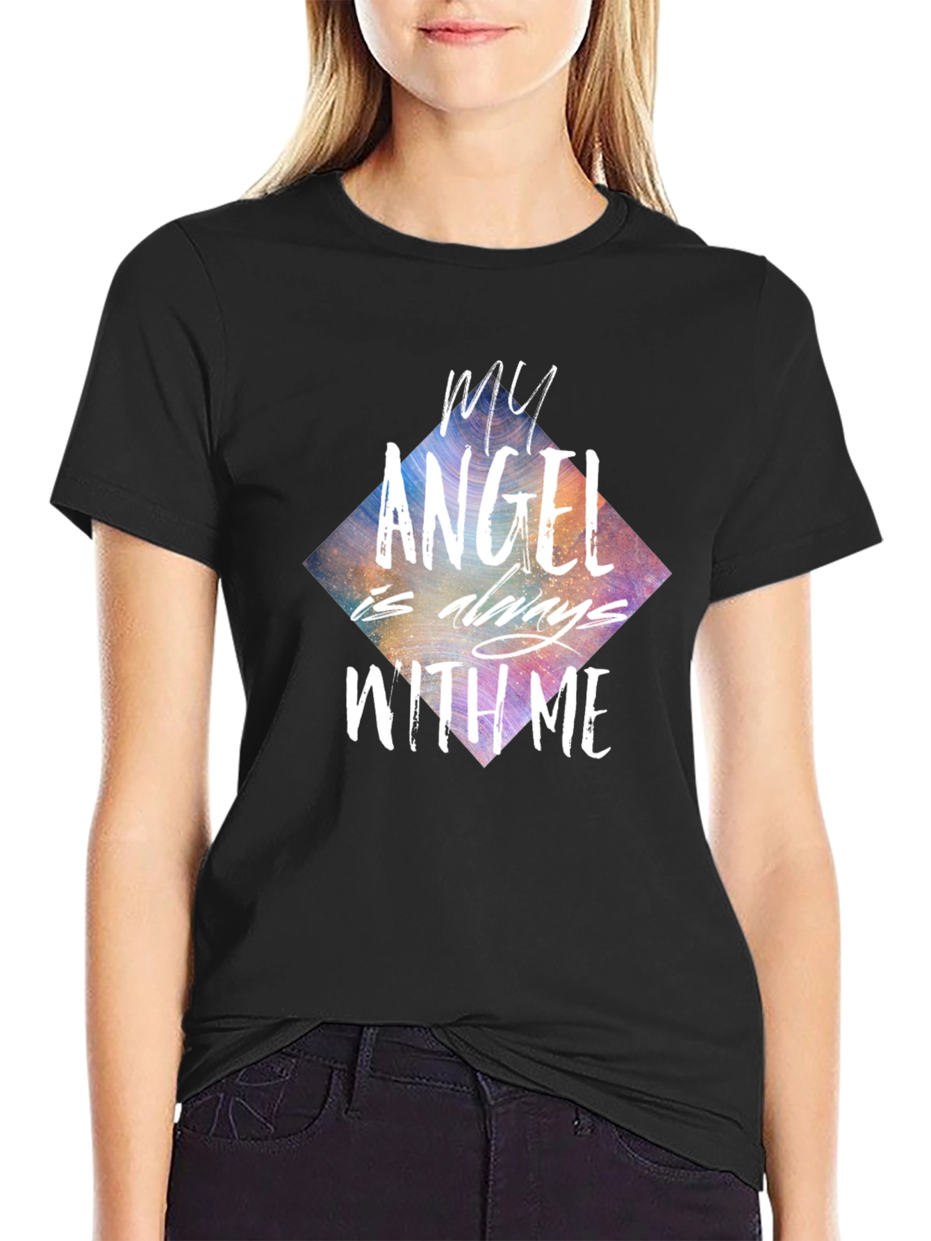 My Angel Is Always With Me Graphic Tee