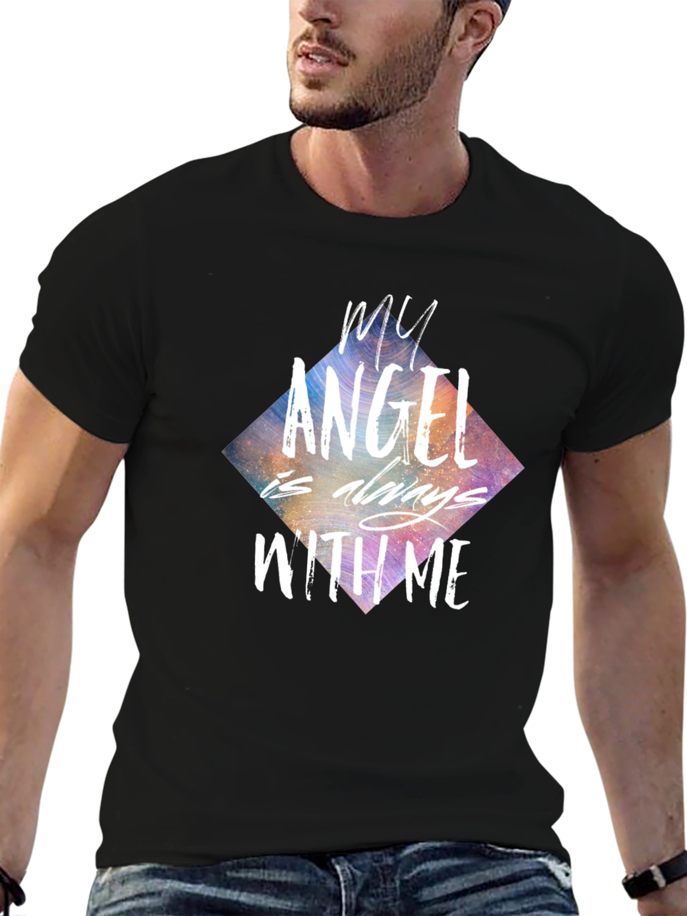 My Angel Is Always With Me Graphic Tee