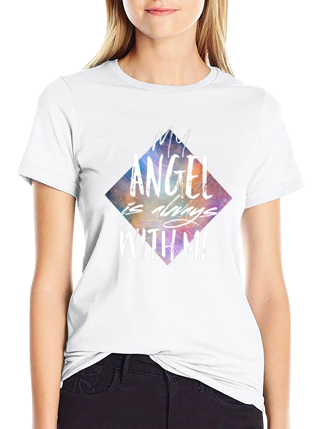 My Angel Is Always With Me Graphic Tee