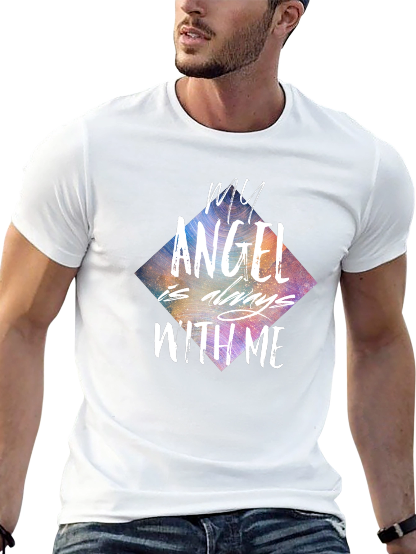 My Angel Is Always With Me Graphic Tee