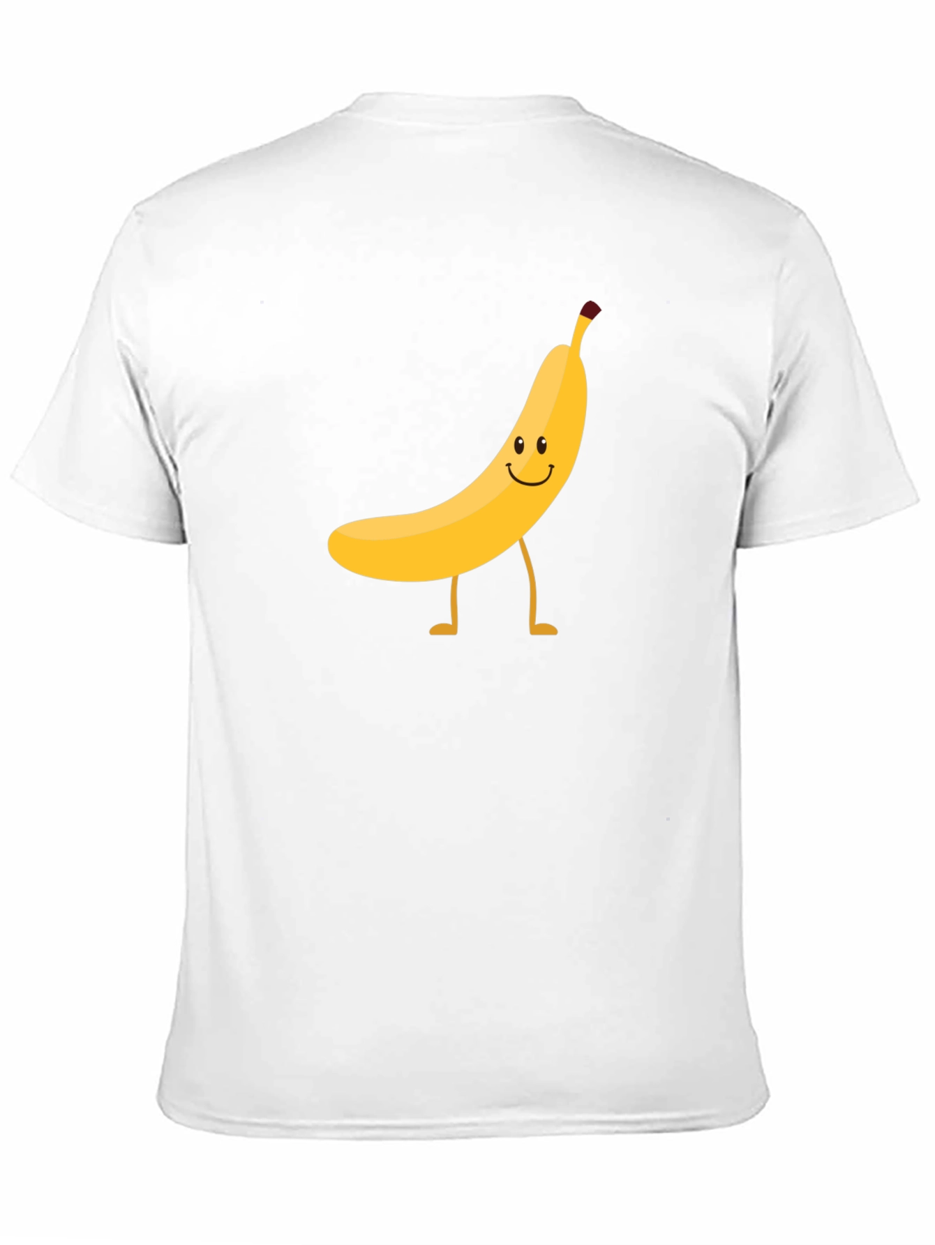 Funny Banana Graphic Tee - Black Cotton T-Shirt