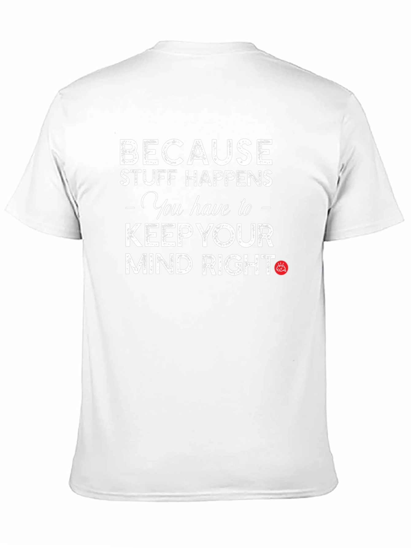 Keep Your Mind Right Graphic Tee - Black